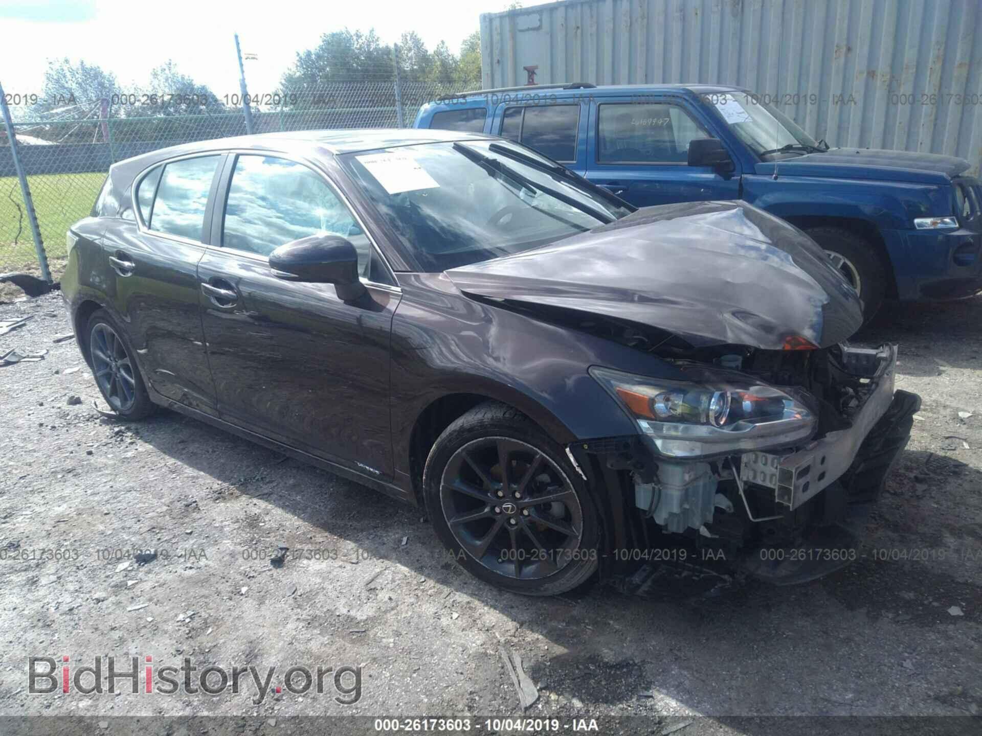 Фотография JTHKD5BH0B2037147 - LEXUS CT 2011