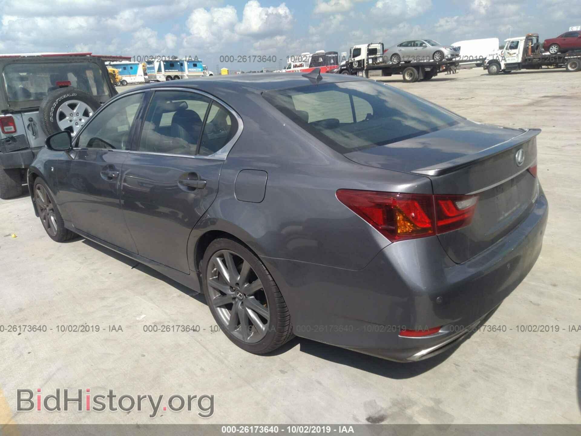 2013 LEXUS GS - VIN: JTHBE1BL9D5022626 - Фото 3