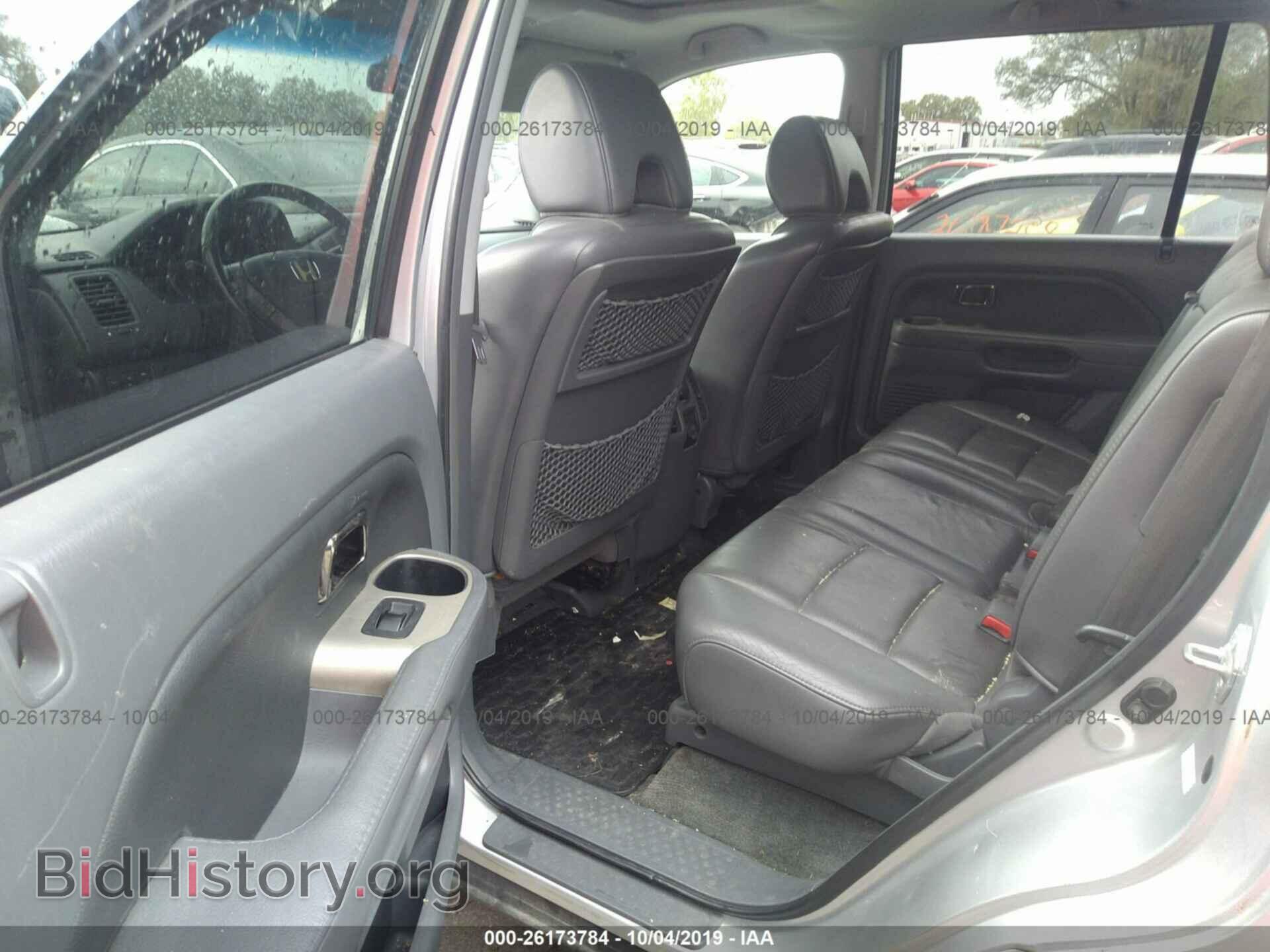 2006 HONDA PILOT - VIN: 2HKYF18716H553115 - Фото 8