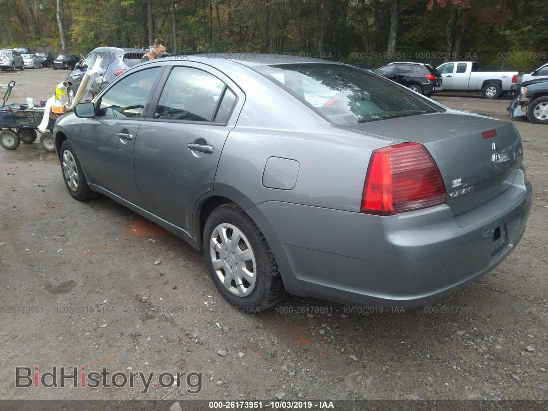 2007 MITSUBISHI GALANT - VIN: 4A3AB36F87E081836 - Фото 3