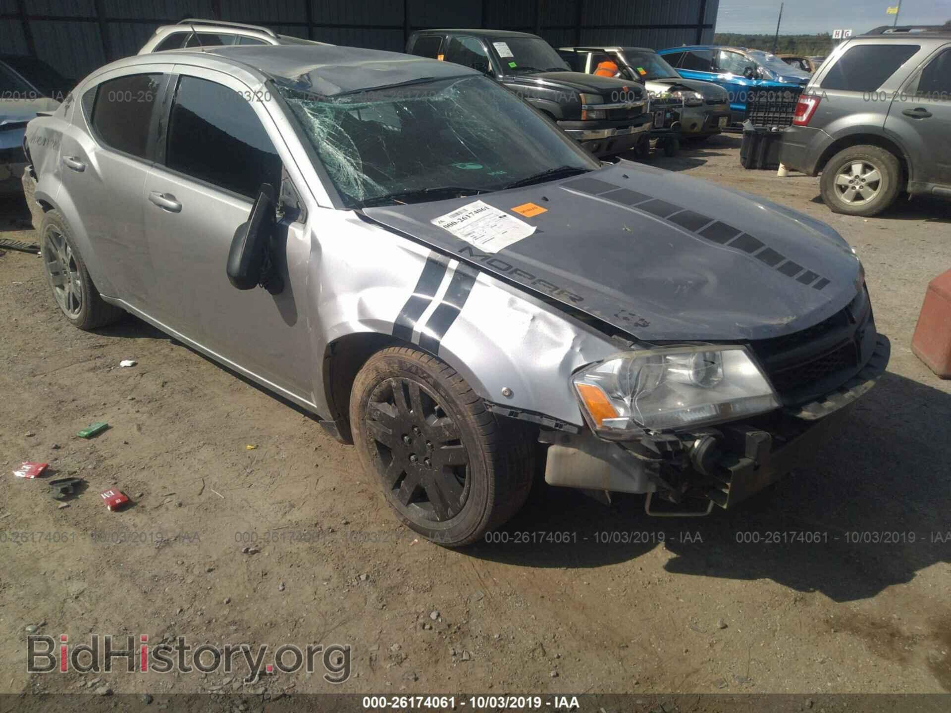 Фотография 1C3CDZAB6EN138579 - DODGE AVENGER 2014
