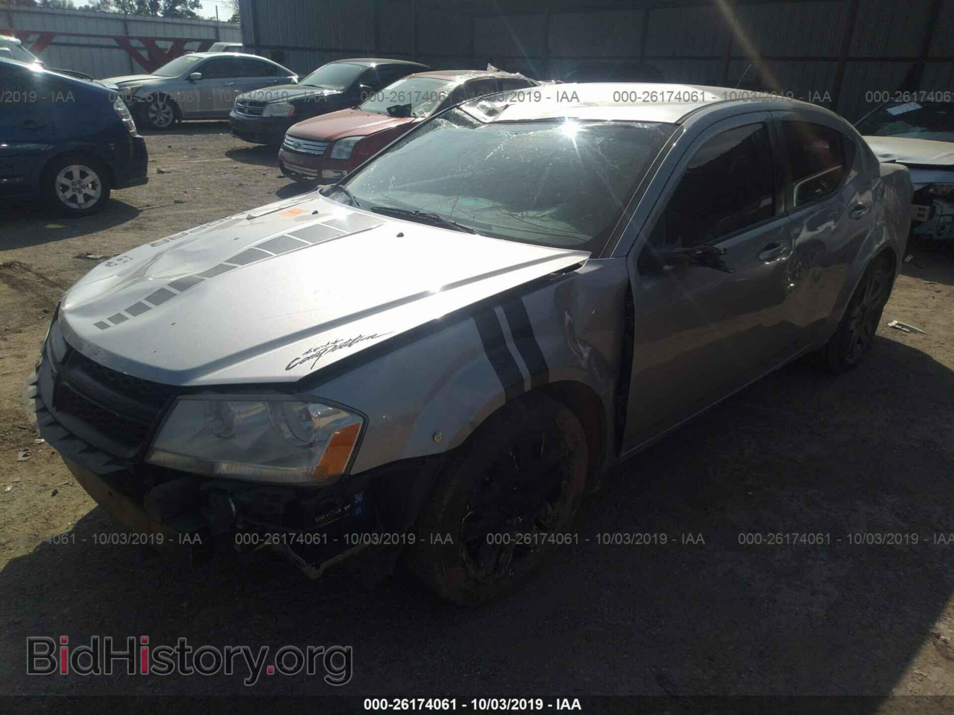 2014 DODGE AVENGER - VIN: 1C3CDZAB6EN138579 - Фото 2