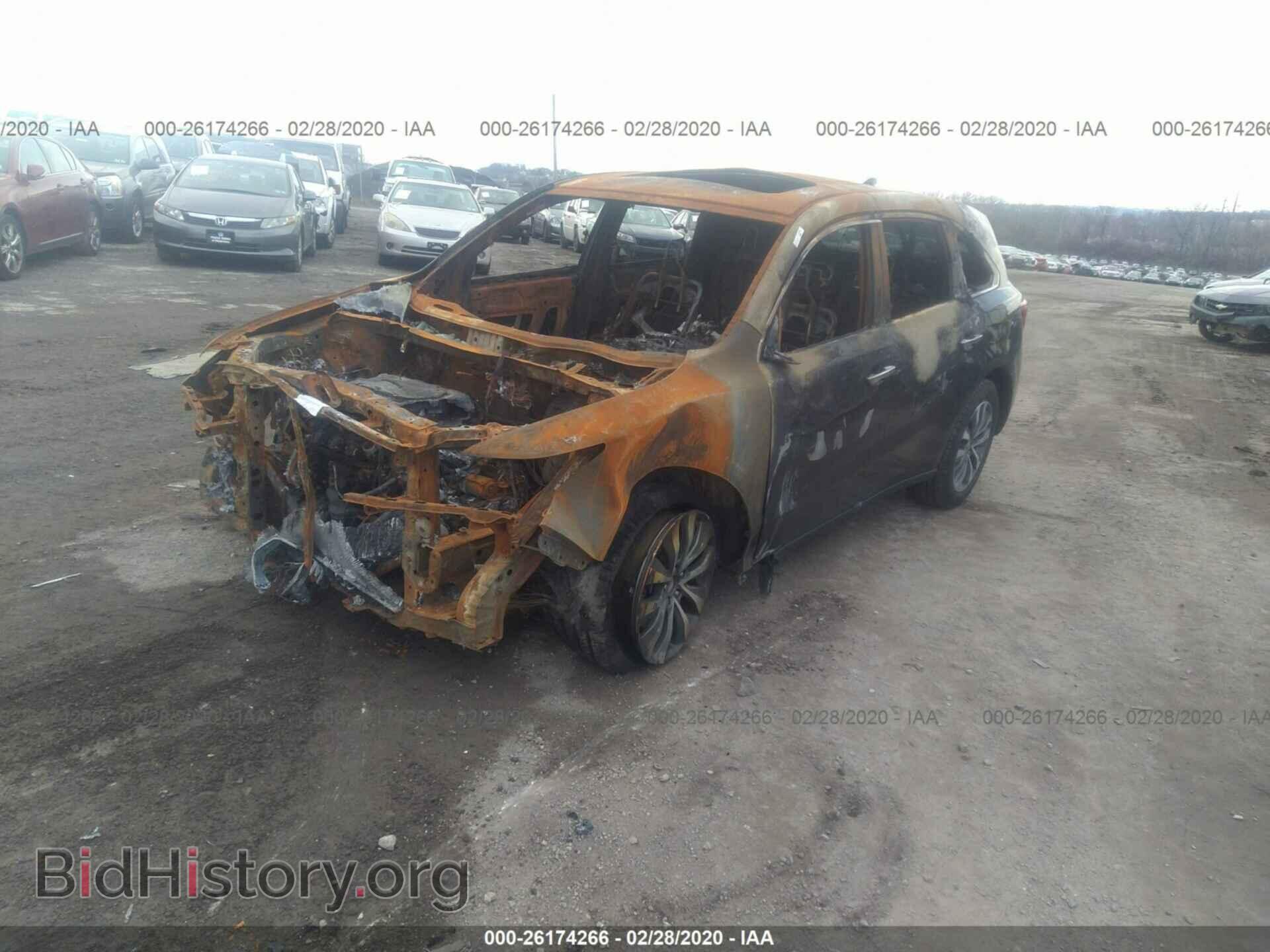 2016 ACURA MDX - VIN: 5FRYD4H45GB035181 - Фото 2