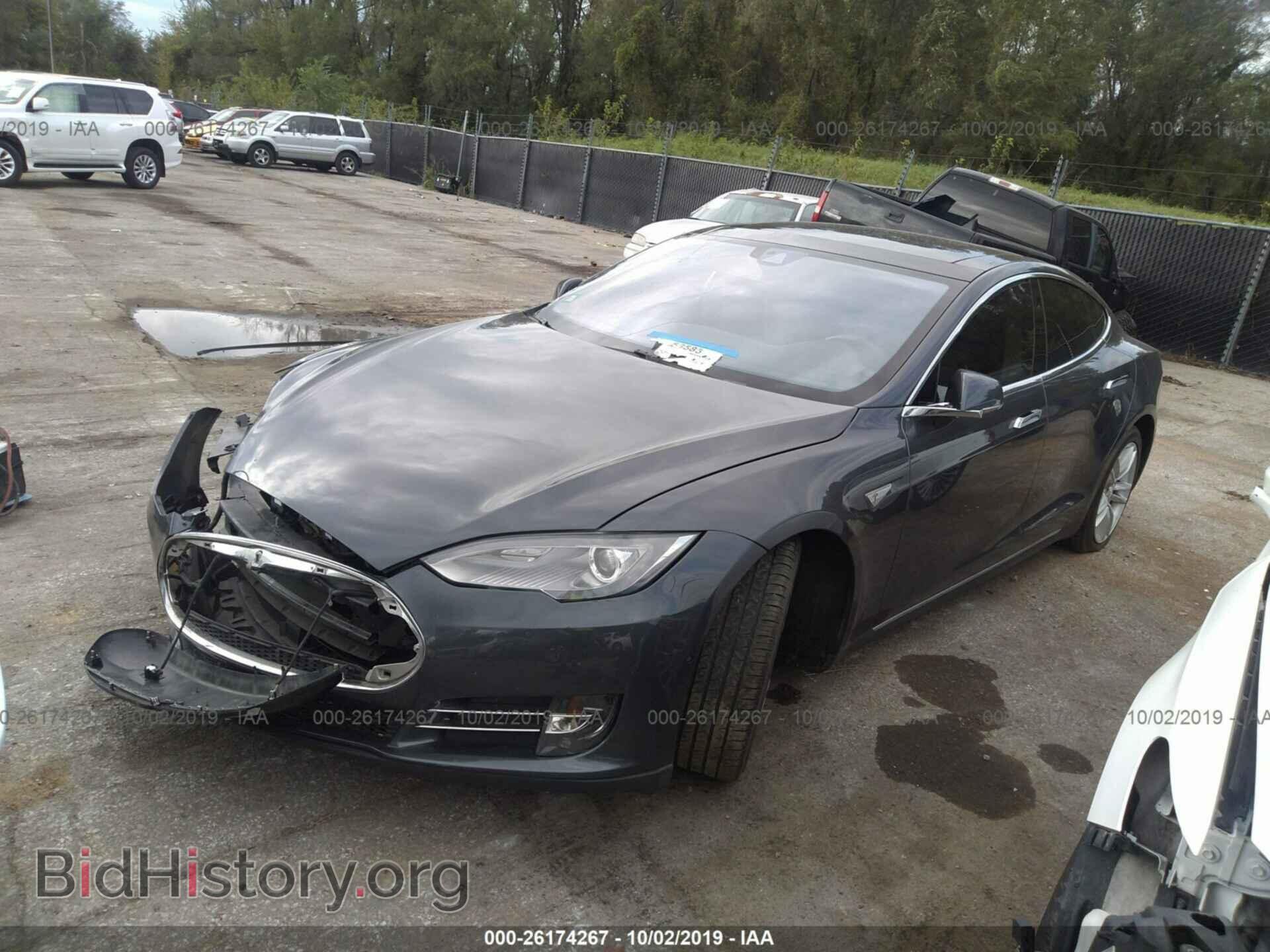 2015 TESLA MODEL S - VIN: 5YJSA1E27FF111984 - Фото 2