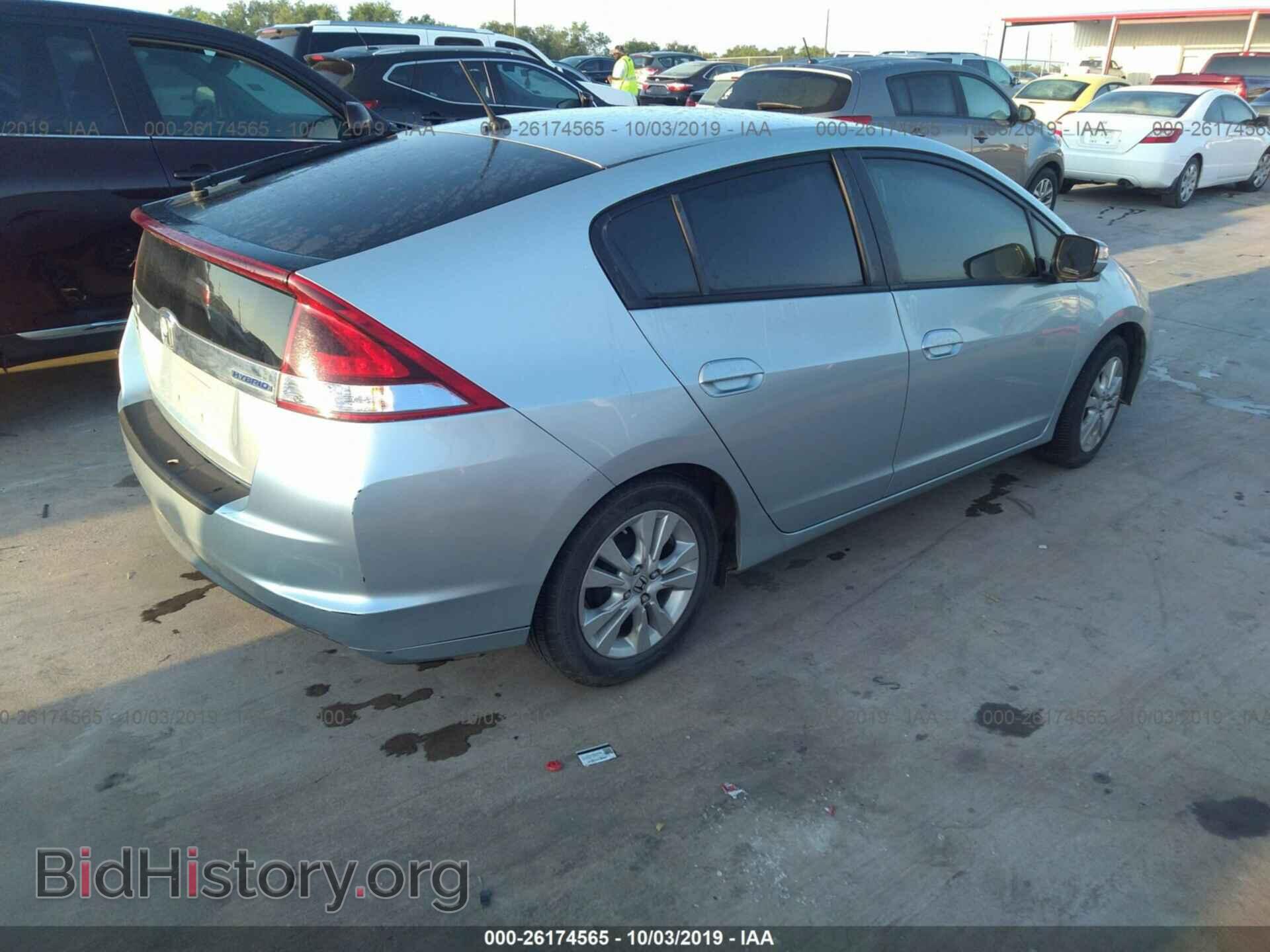 2013 HONDA INSIGHT - VIN: JHMZE2H71DS004928 - Фото 4