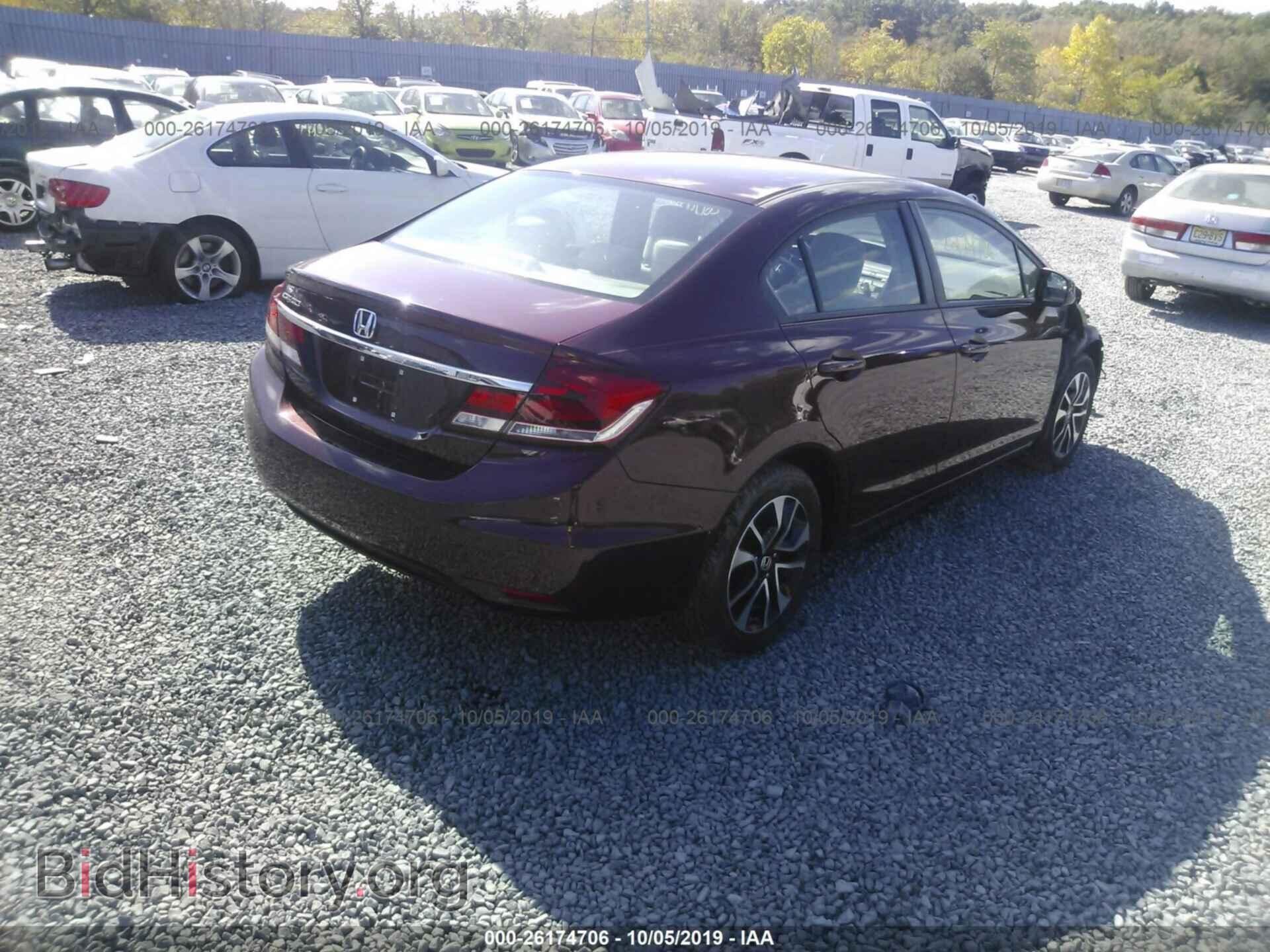 2013 HONDA CIVIC - VIN: 19XFB2F82DE266243 - Photo 4