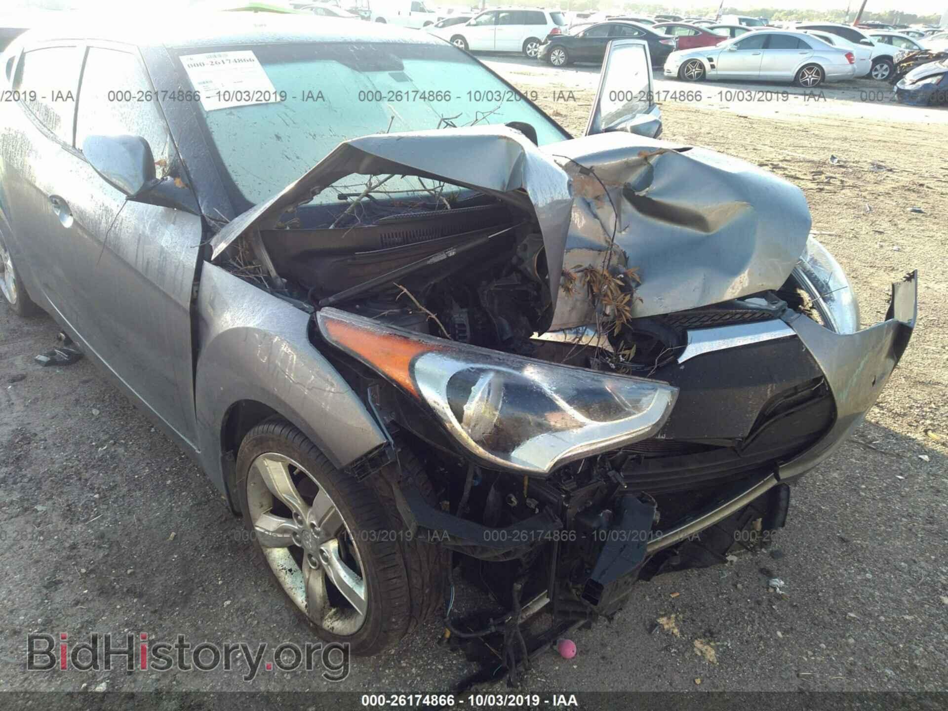 2014 HYUNDAI VELOSTER - VIN: KMHTC6AD4EU195394 - Фото 6