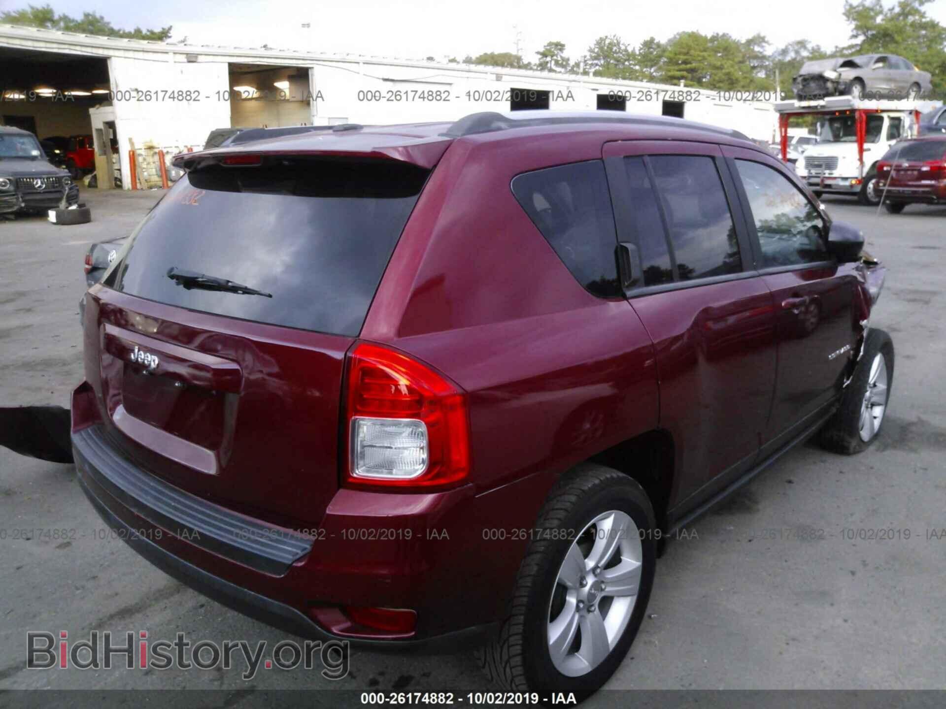2013 JEEP COMPASS - VIN: 1C4NJCBB7DD218888 - Фото 4