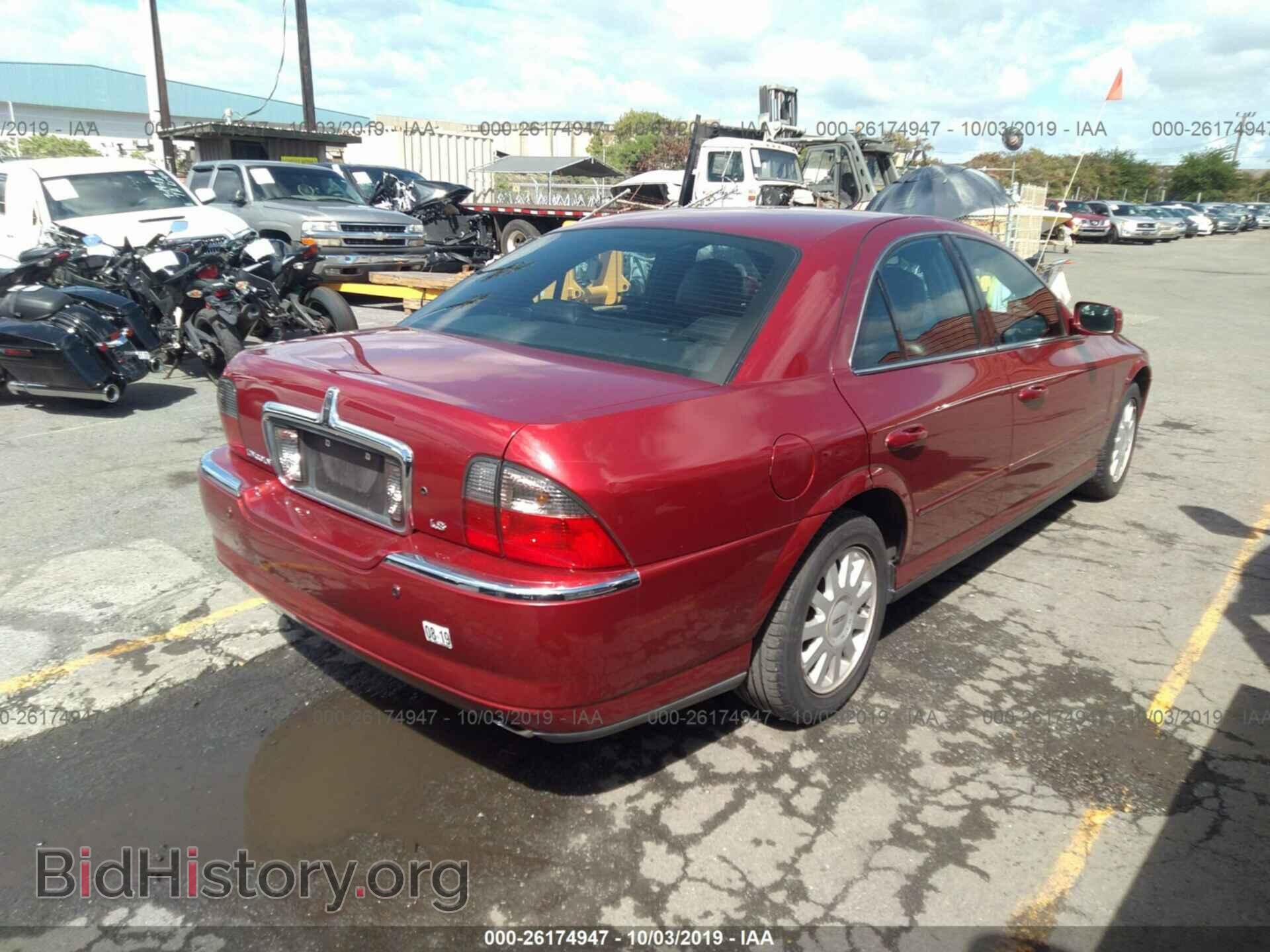 2005 LINCOLN LS - VIN: 1LNHM86SX5Y630790 - Фото 4
