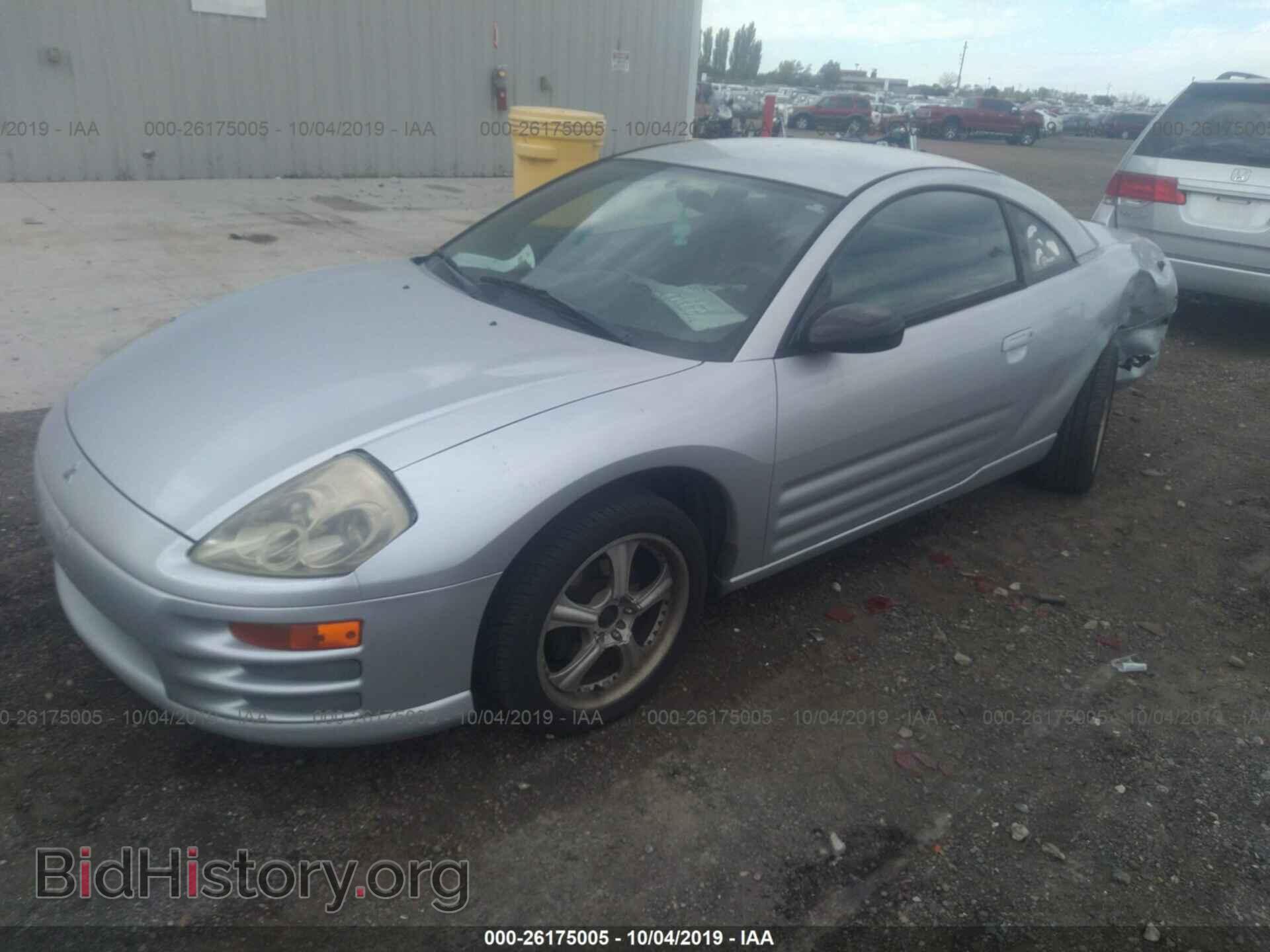 2002 MITSUBISHI ECLIPSE - VIN: 4A3AC34G42E030383 - Photo 2