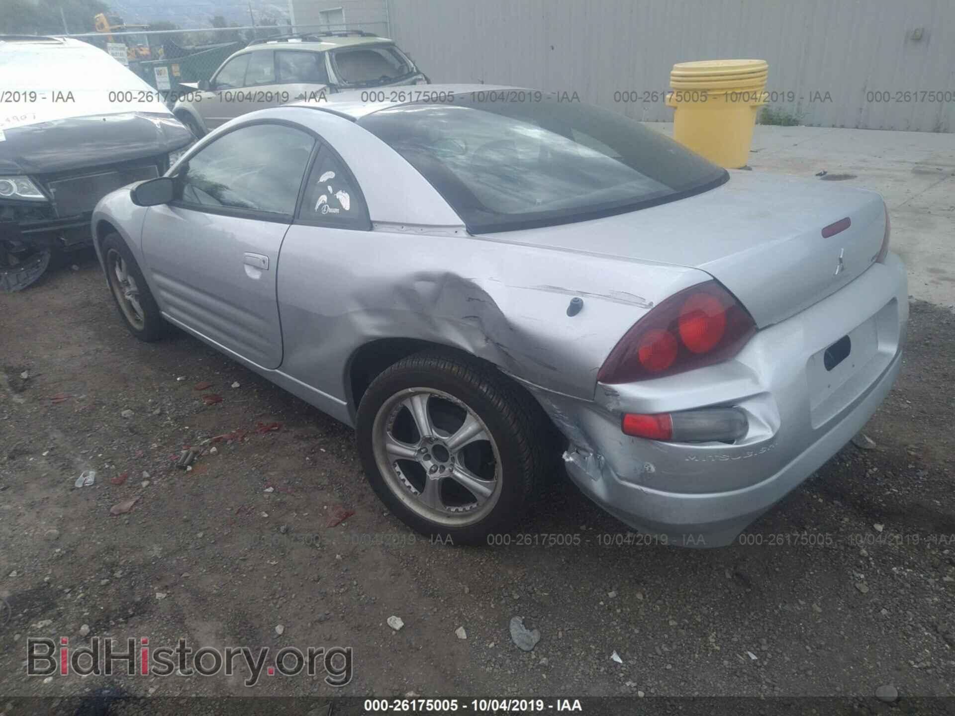 2002 MITSUBISHI ECLIPSE - VIN: 4A3AC34G42E030383 - Photo 3