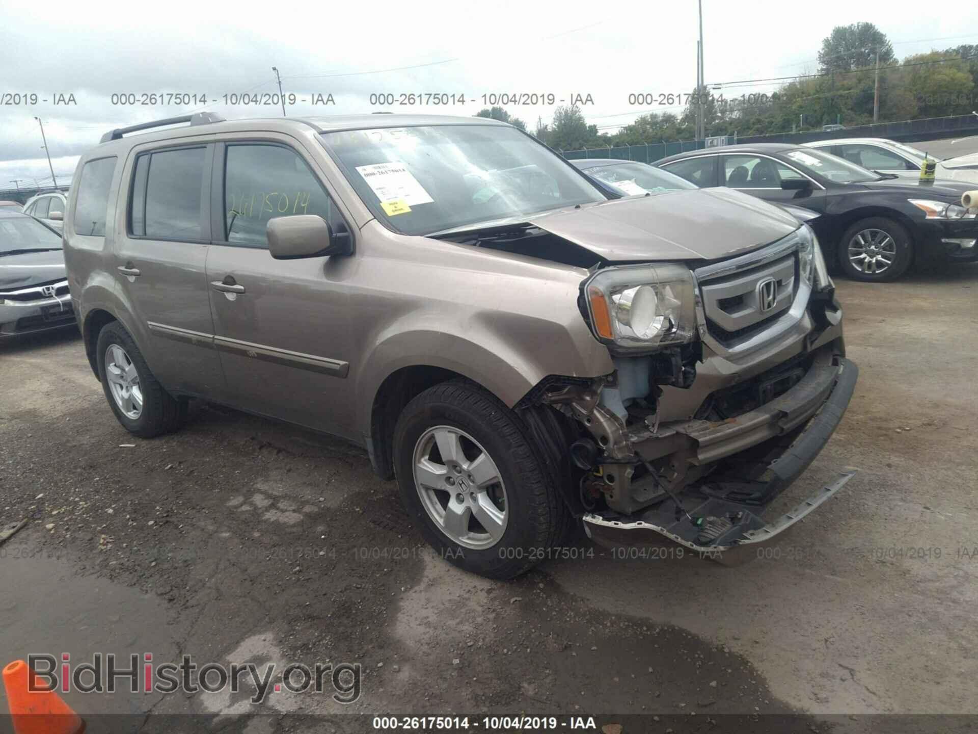 Photo 5FNYF4H60AB001430 - HONDA PILOT 2010