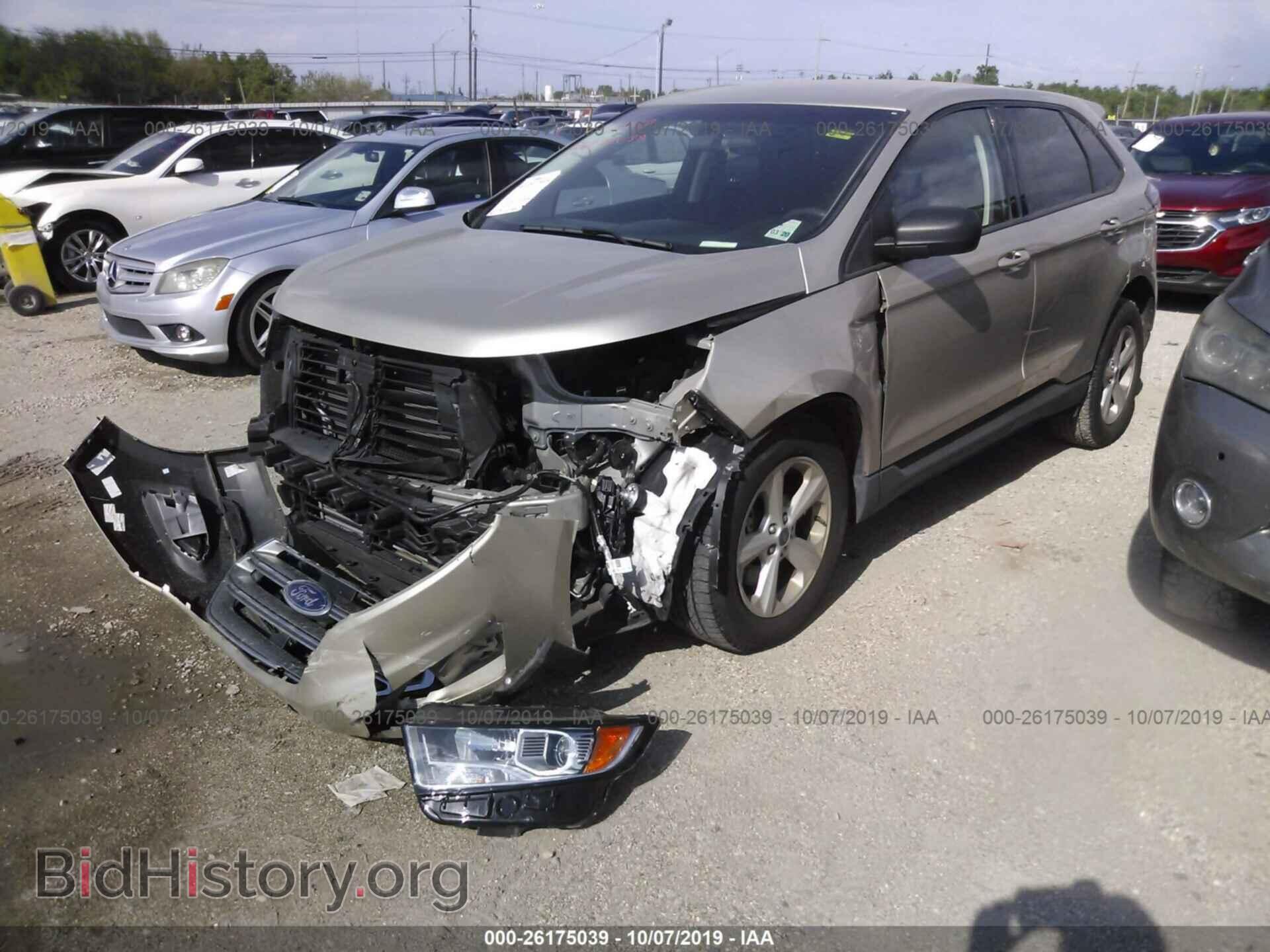 2017 FORD EDGE - VIN: 2FMPK4G93HBC20663 - Фото 2