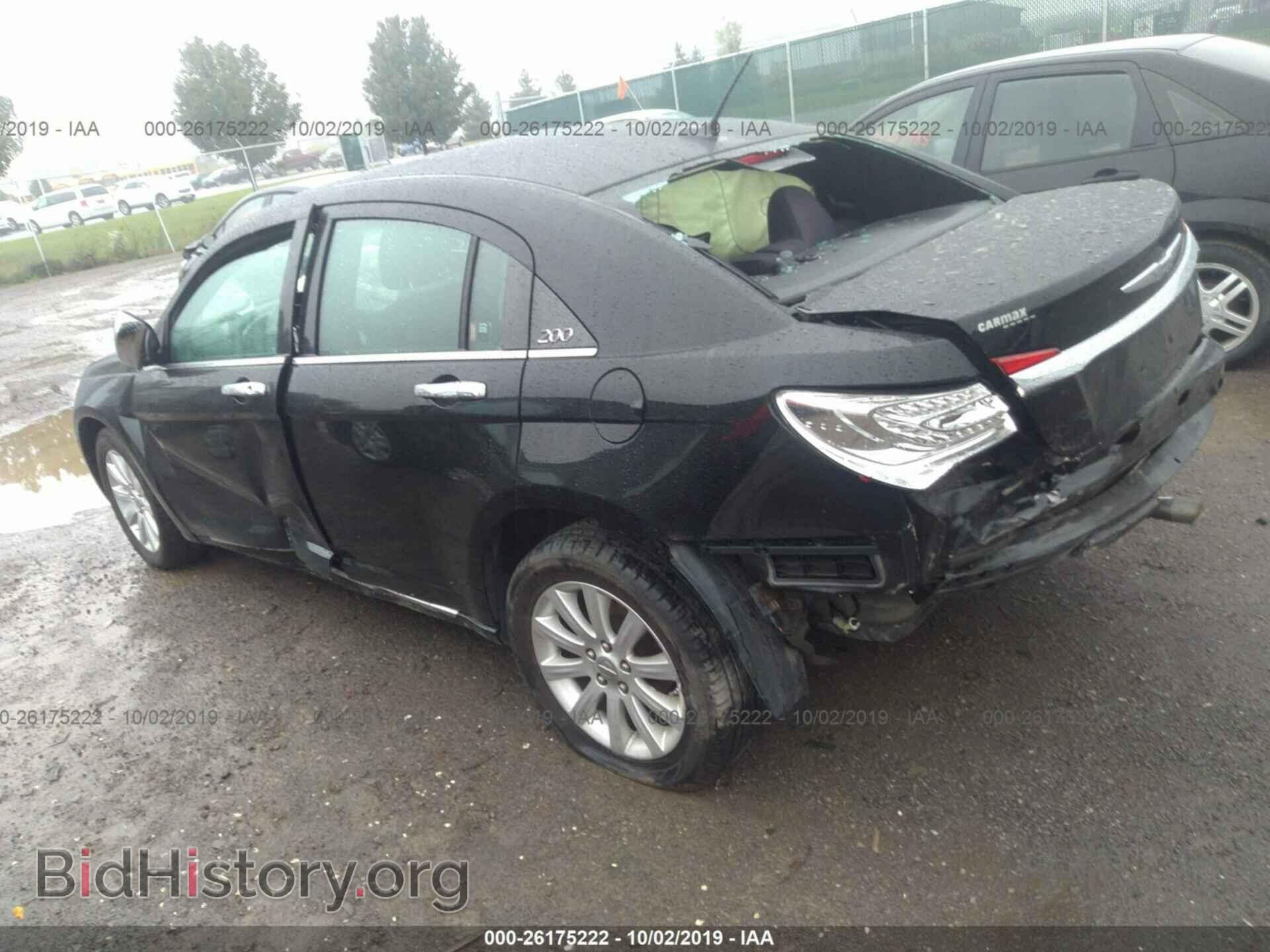 2013 CHRYSLER 200 - VIN: 1C3CCBBB2DN723683 - Фото 3