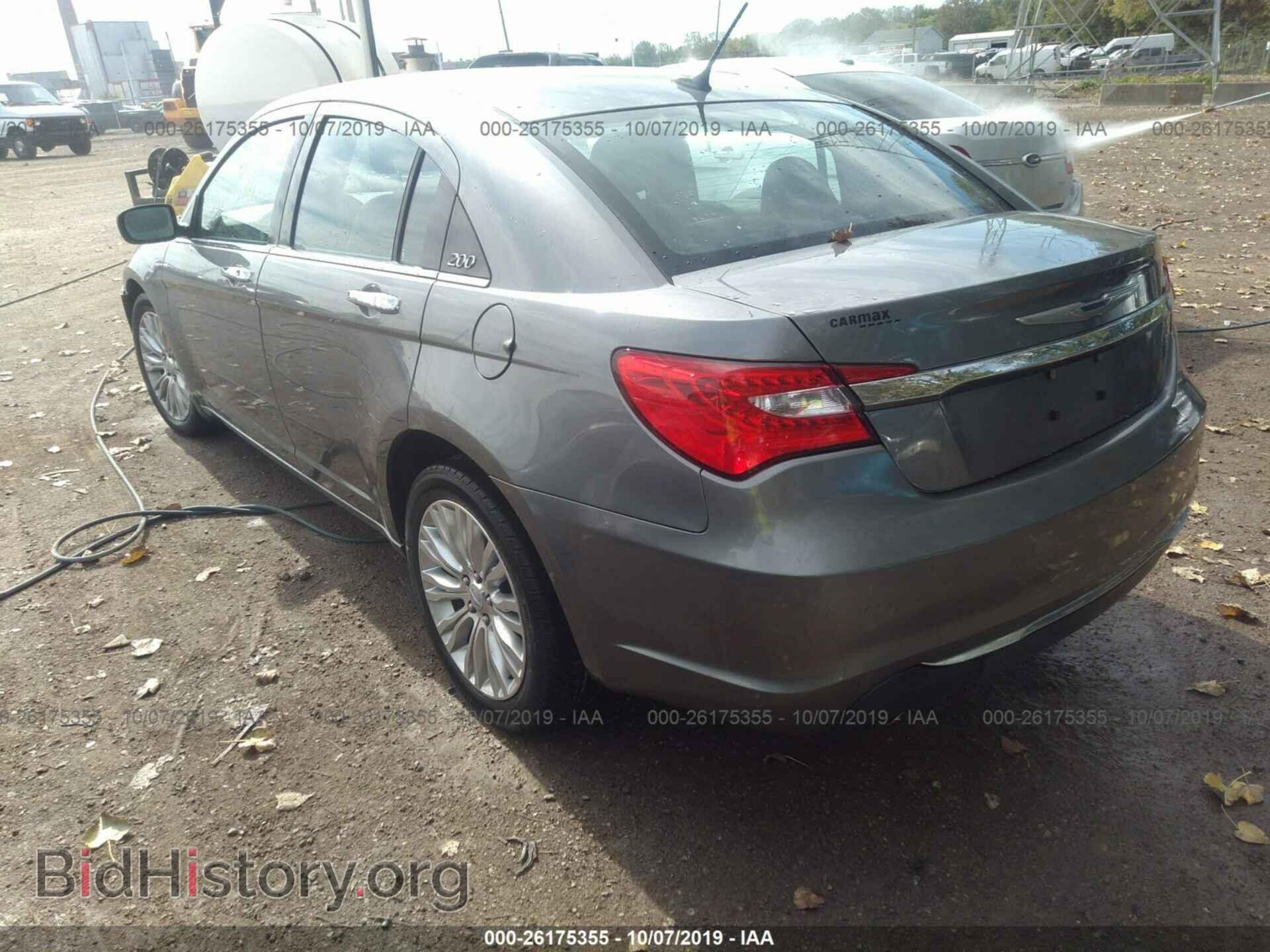 2012 CHRYSLER 200 - VIN: 1C3CCBCG7CN125386 - Фото 3