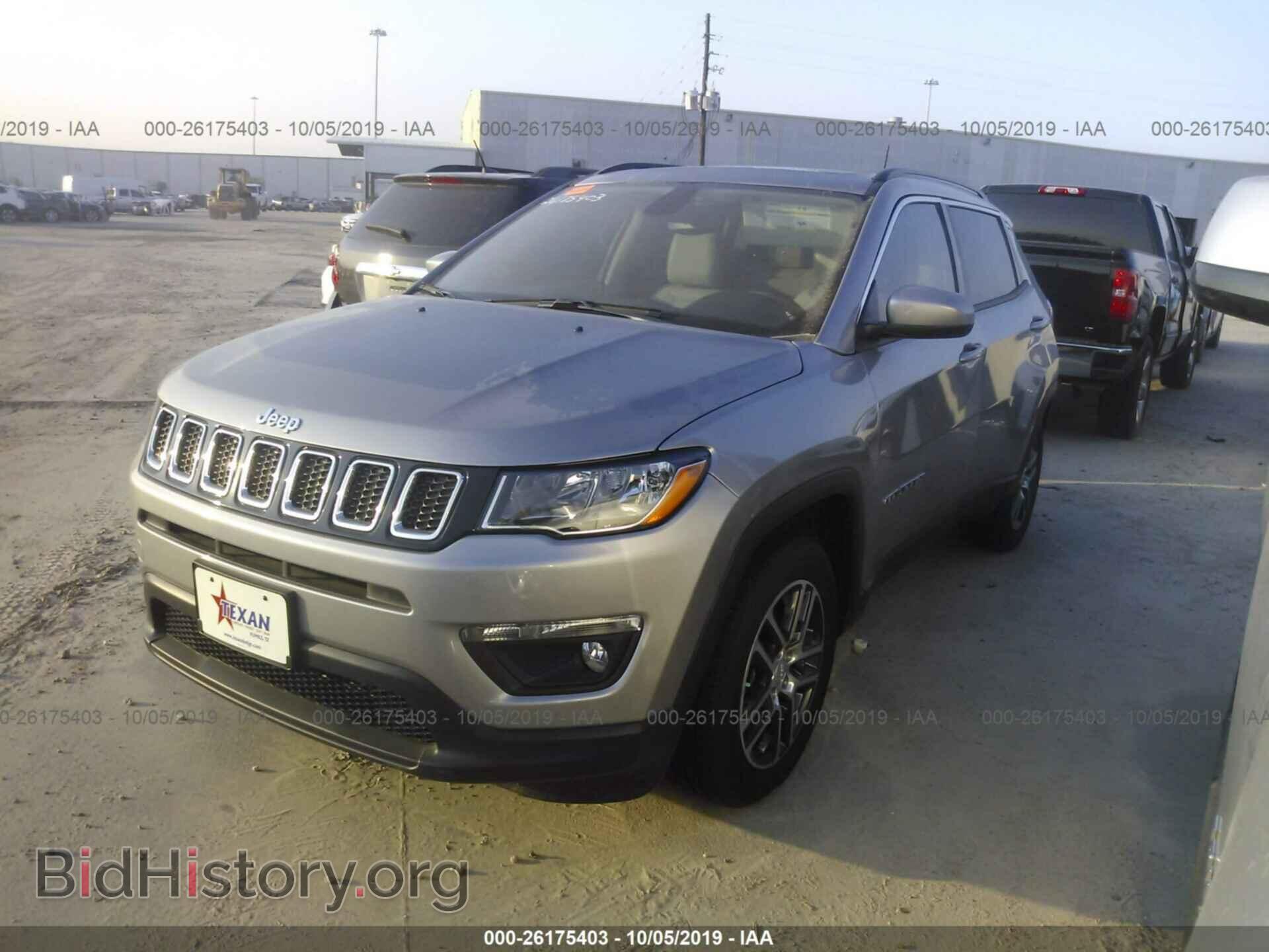 2019 JEEP COMPASS - VIN: 3C4NJCBB2KT832593 - Фото 2