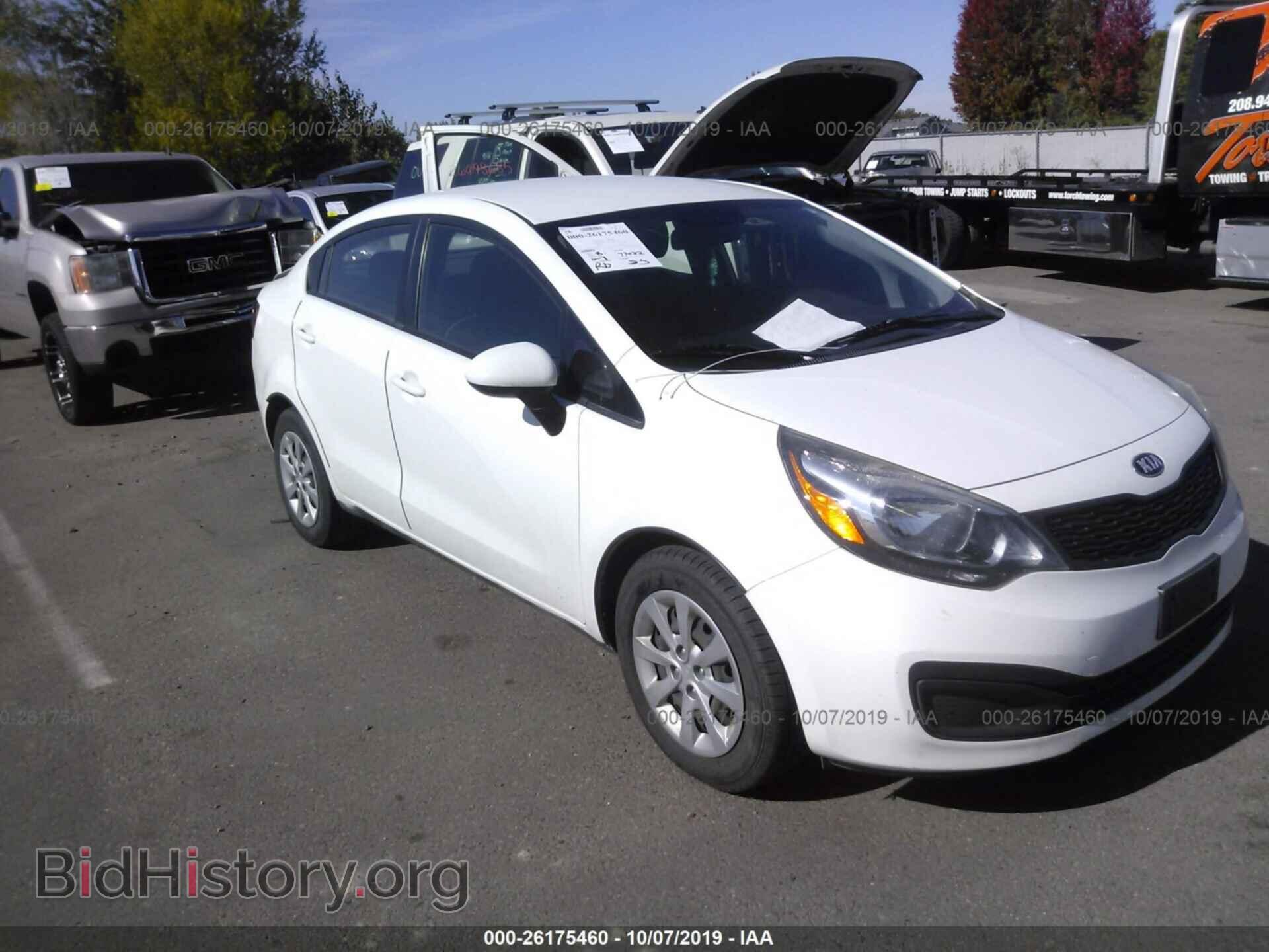 Photo KNADM4A33D6190205 - KIA RIO 2013