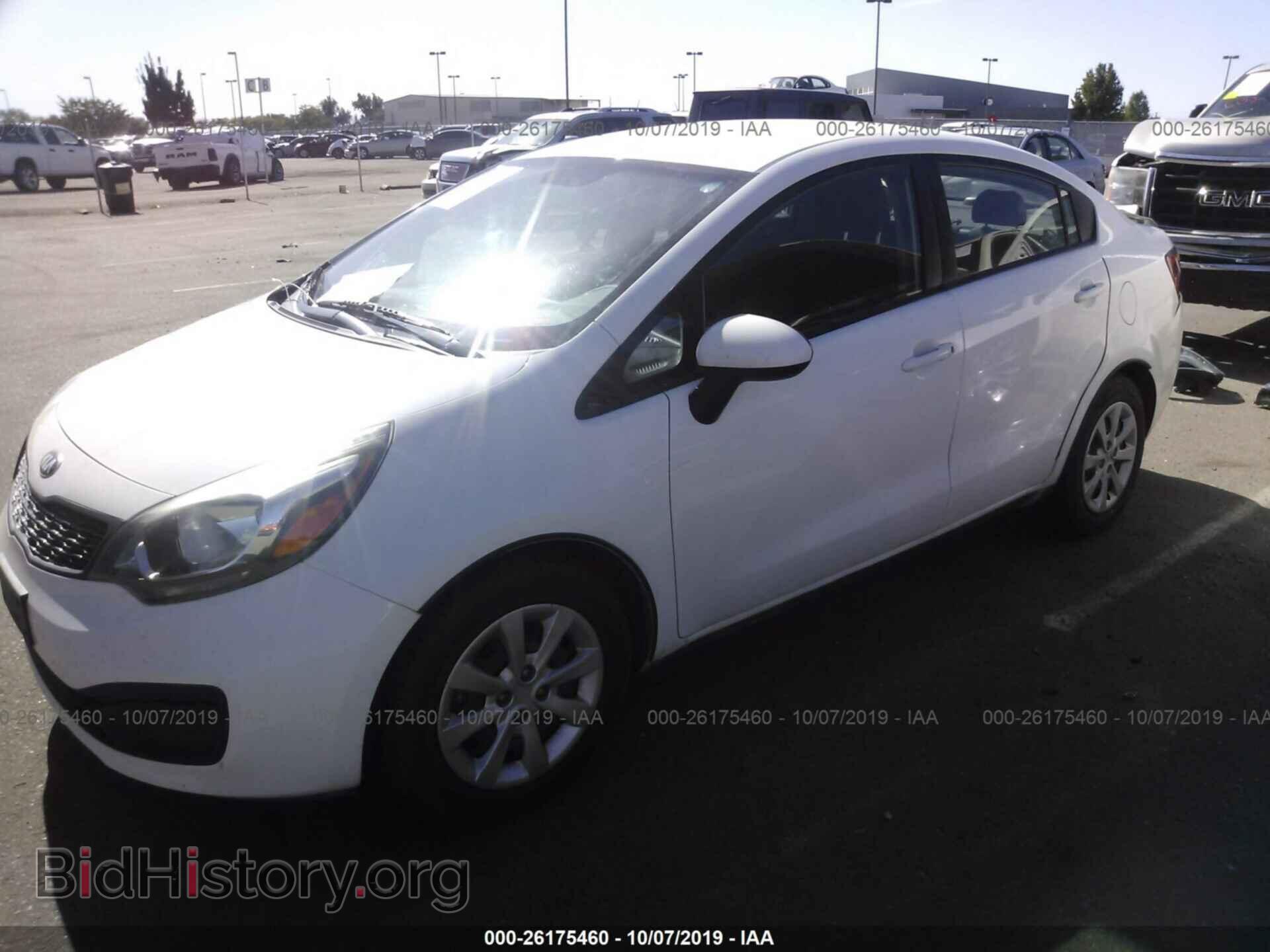 2013 KIA RIO - VIN: KNADM4A33D6190205 - Фото 2