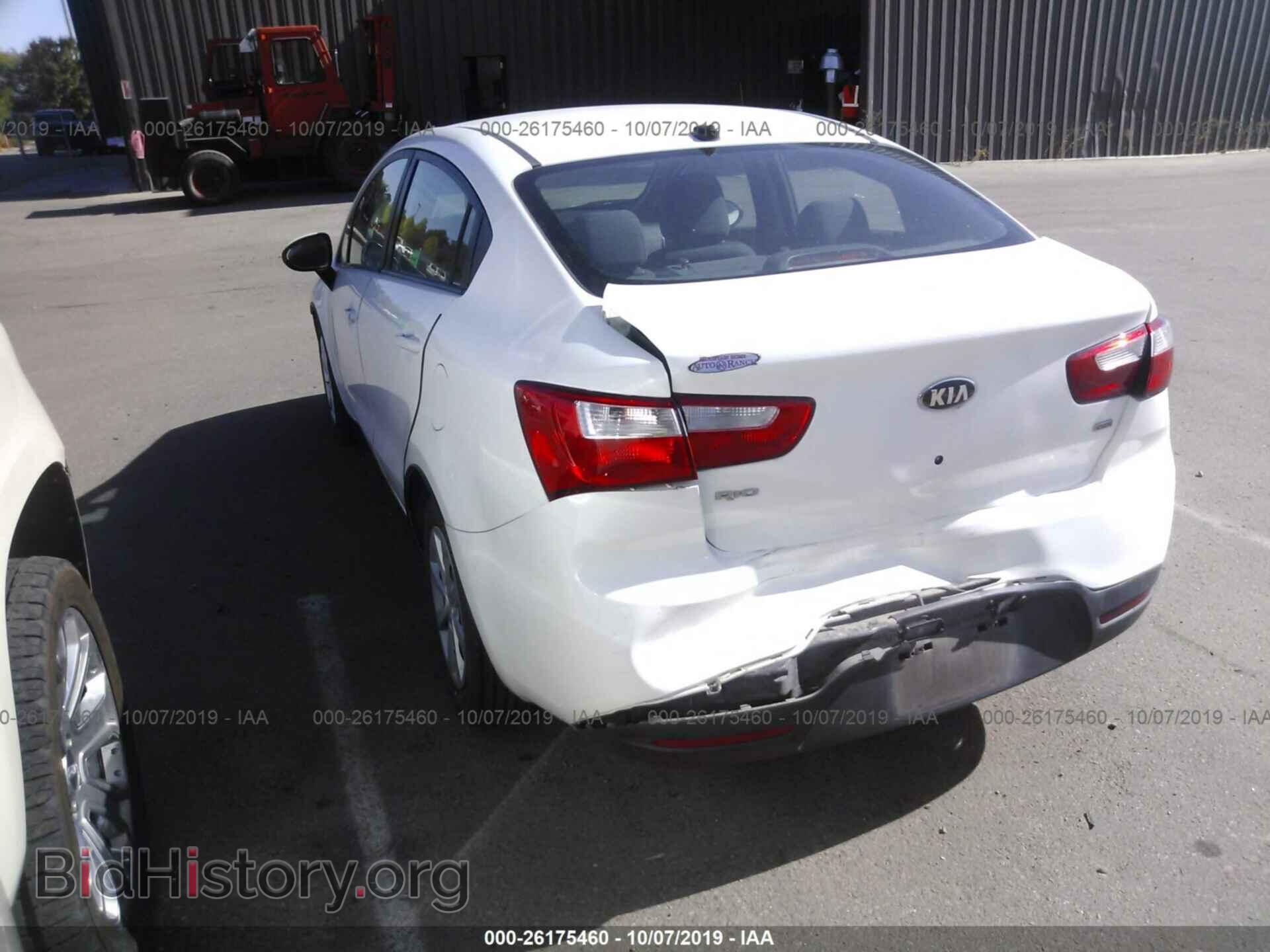 2013 KIA RIO - VIN: KNADM4A33D6190205 - Фото 3
