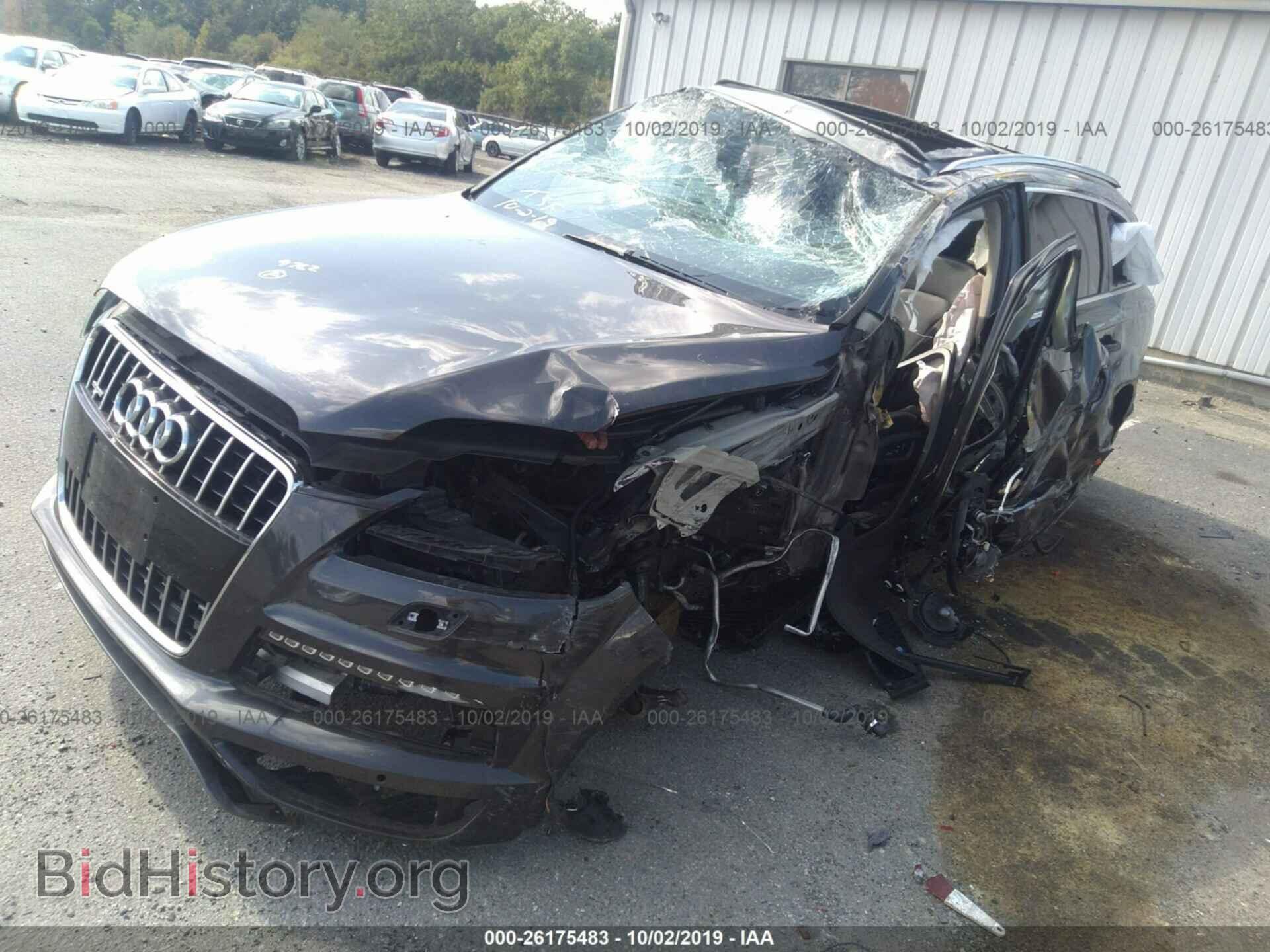 2012 AUDI Q7 - VIN: WA1DGAFE7CD007749 - Фото 2
