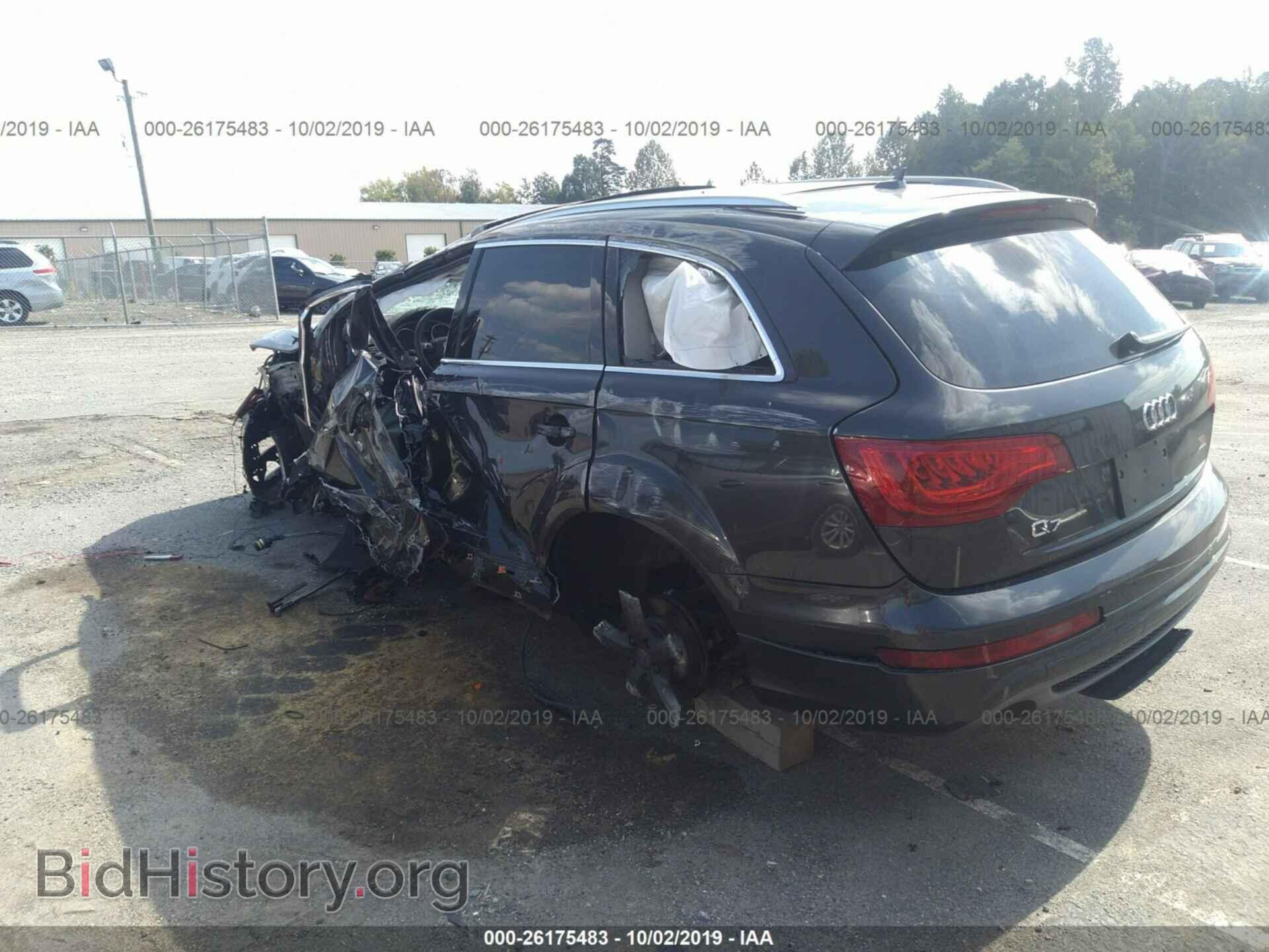 2012 AUDI Q7 - VIN: WA1DGAFE7CD007749 - Фото 3