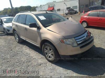 2007 Ford EDGE SE, beige — VIN 2FMDK36CX7BB16065, IAAI