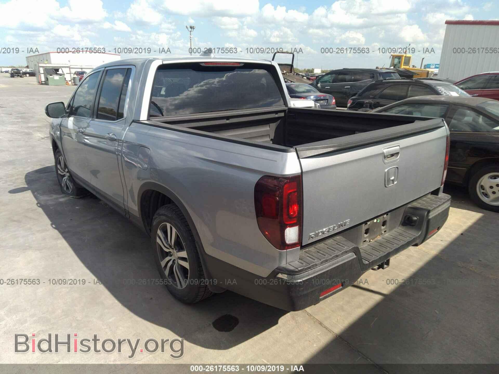 2017 HONDA RIDGELINE - VIN: 5FPYK2F4XHB002331 - Фото 3