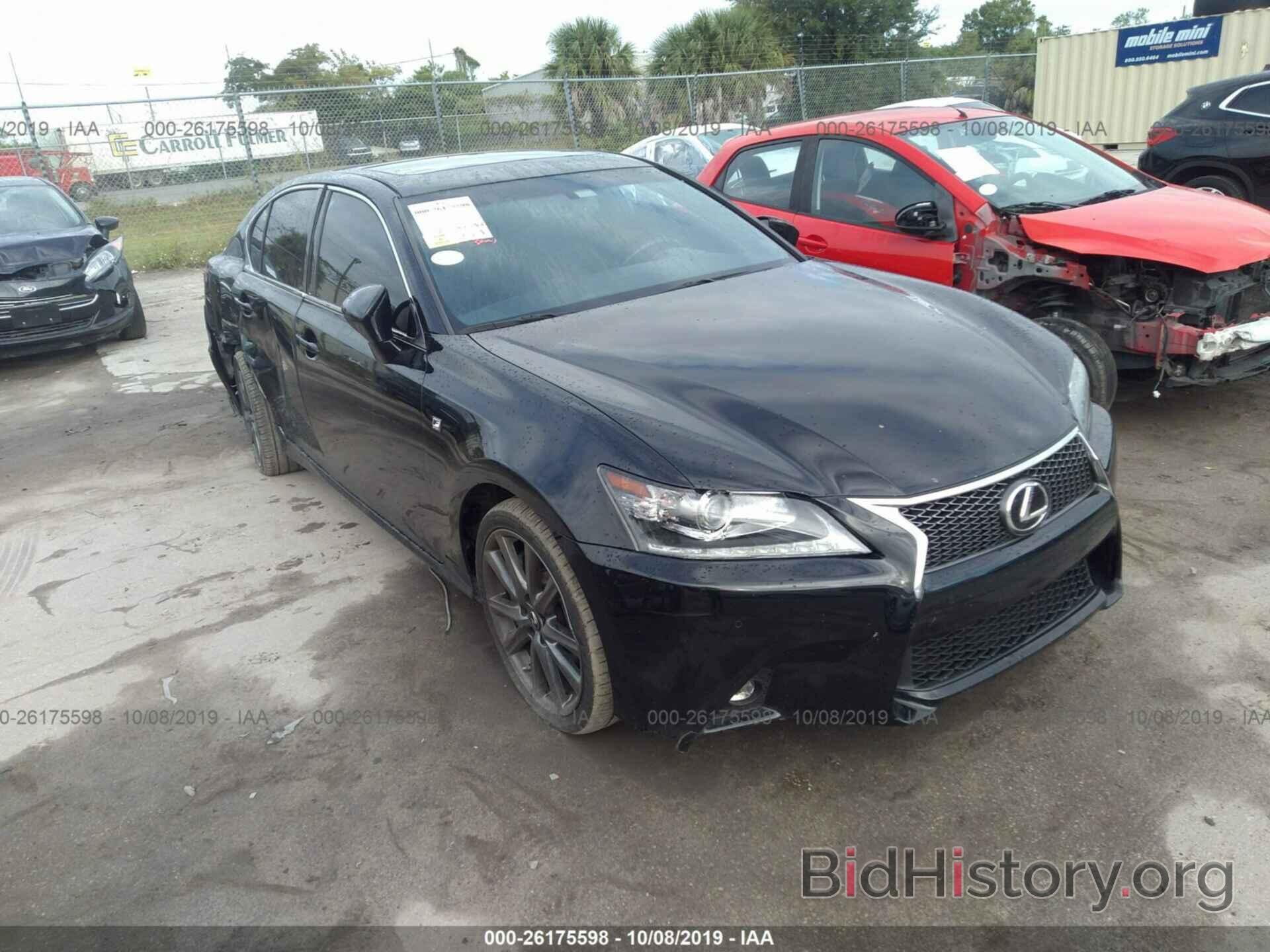 Фотография JTHBE1BL8E5032145 - LEXUS GS 2014