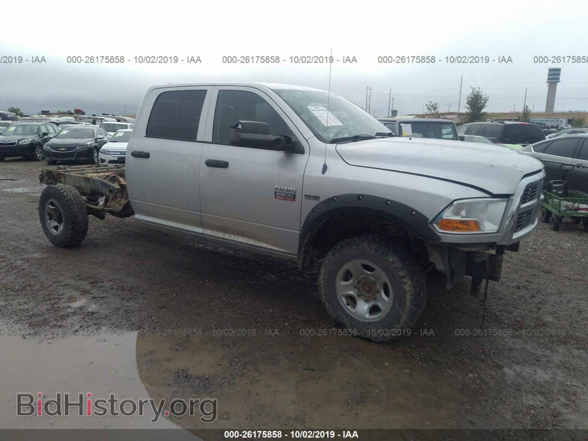 Photo 3C6TD5HT7CG164169 - DODGE RAM 2500 2012