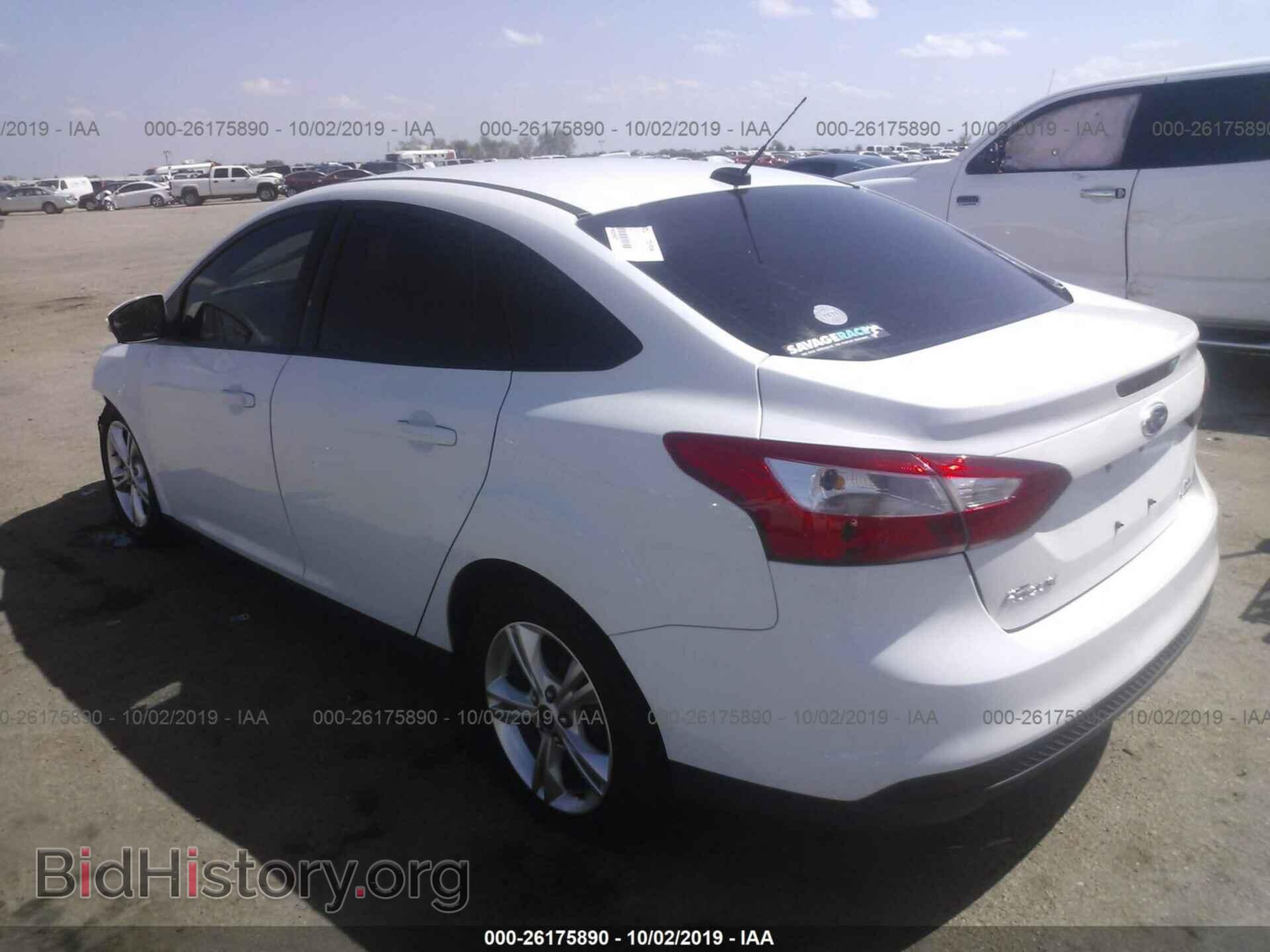 2014 FORD FOCUS - VIN: 1FADP3F27EL137634 - Фото 3
