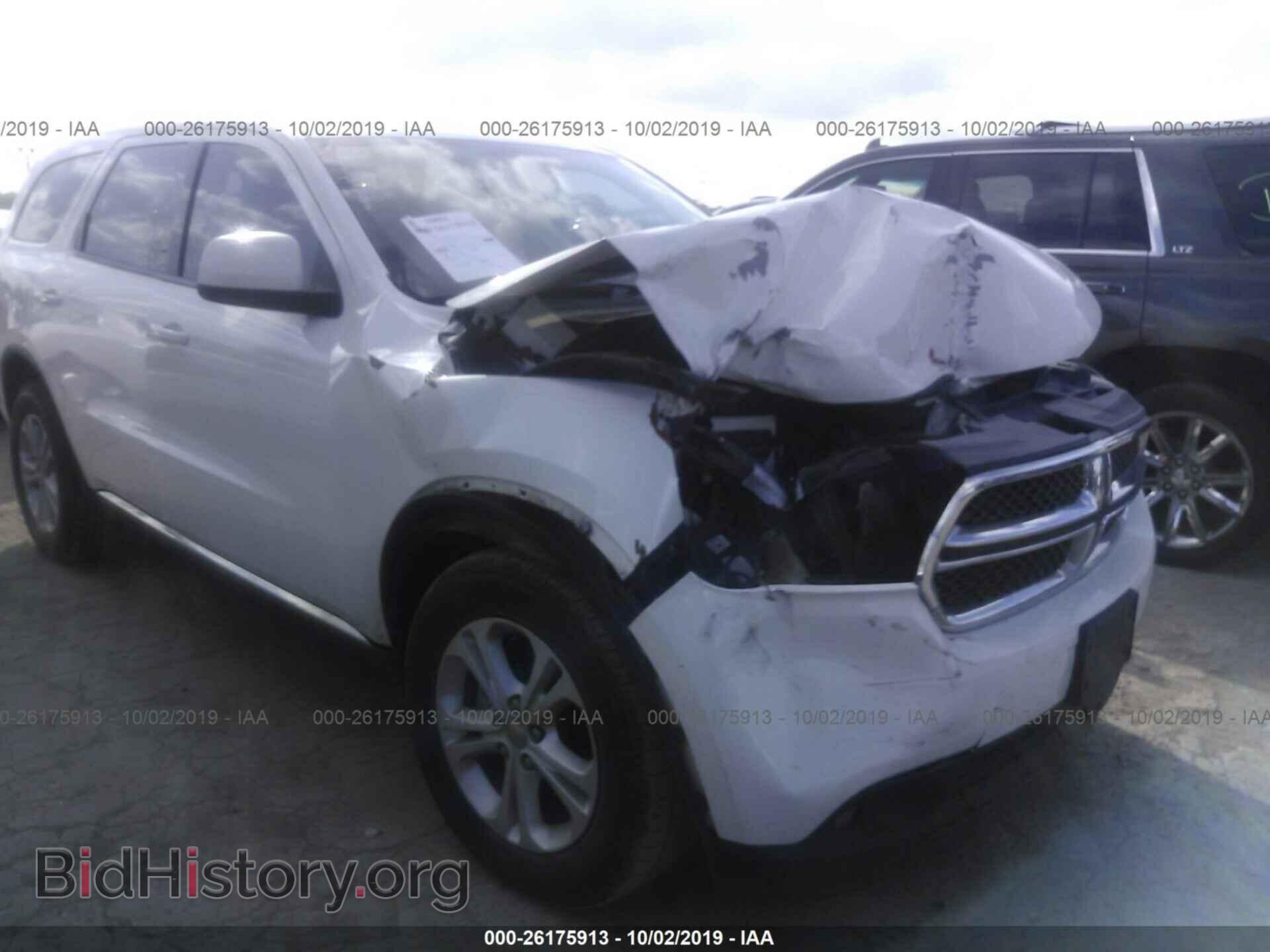 Photo 1C4RDHAG2CC330652 - DODGE DURANGO 2012