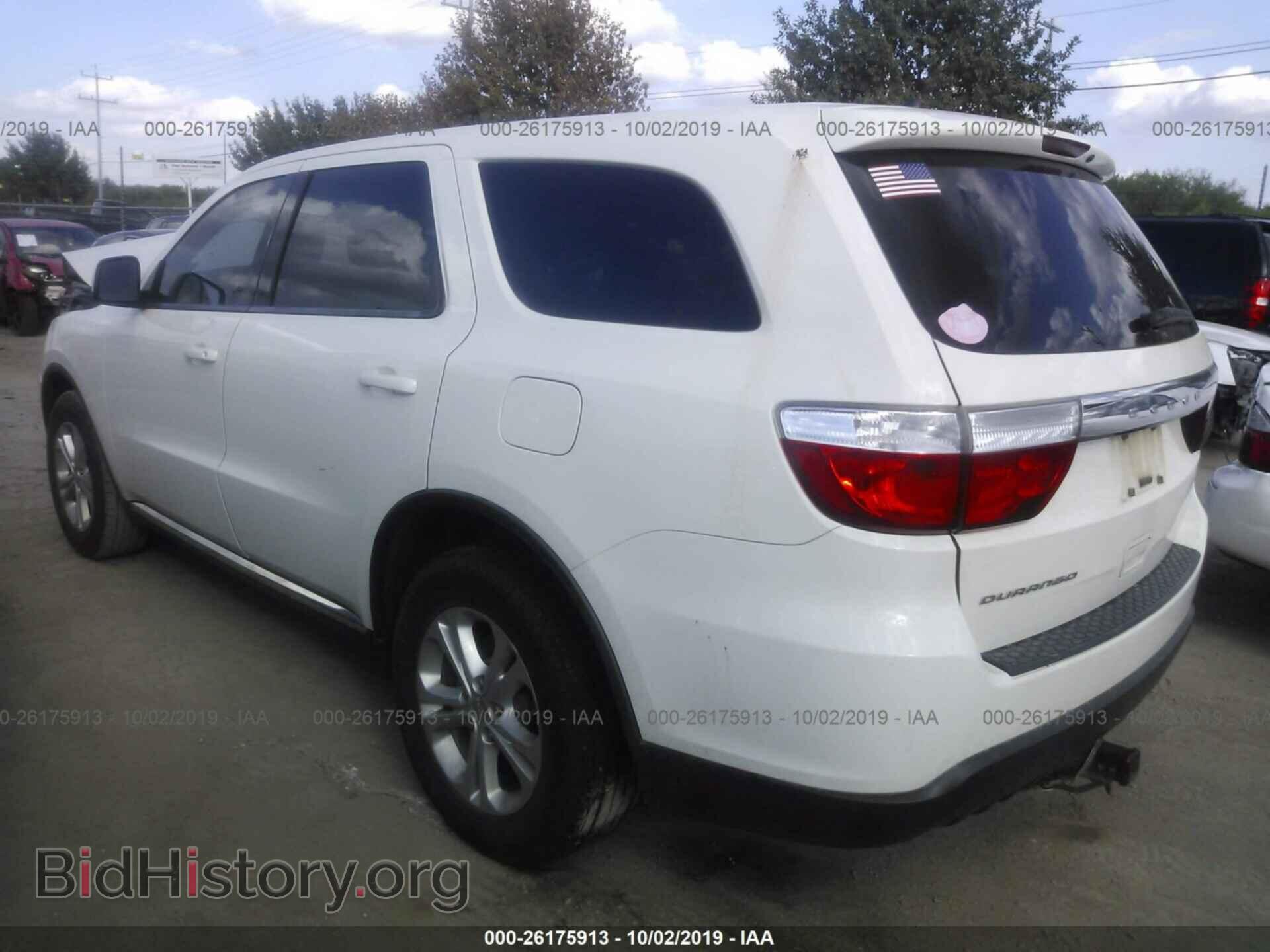 2012 DODGE DURANGO - VIN: 1C4RDHAG2CC330652 - Фото 3