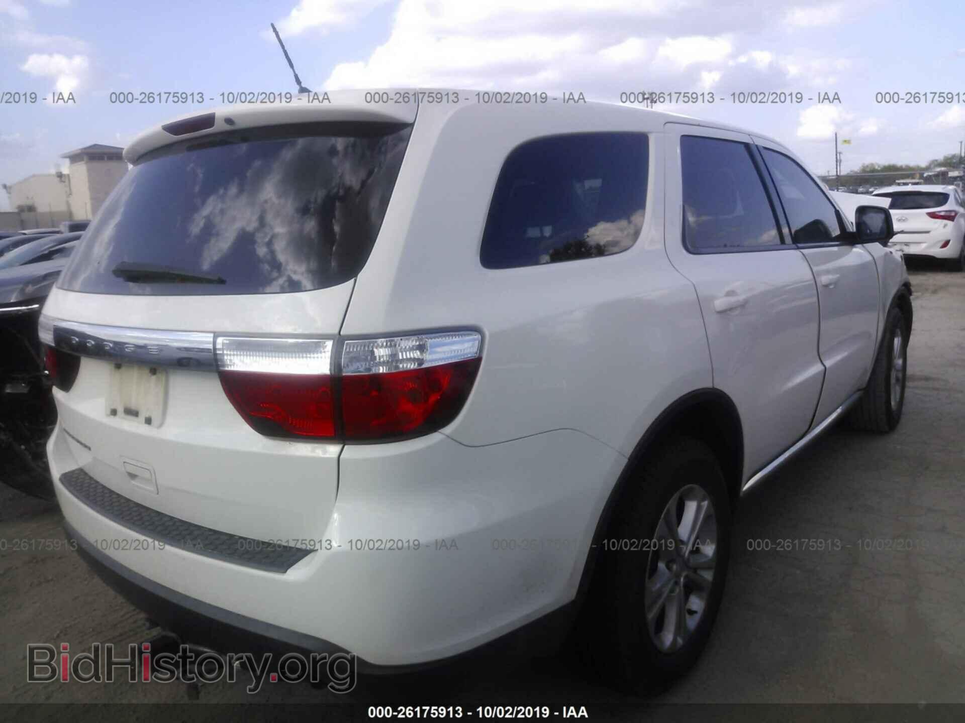2012 DODGE DURANGO - VIN: 1C4RDHAG2CC330652 - Фото 4