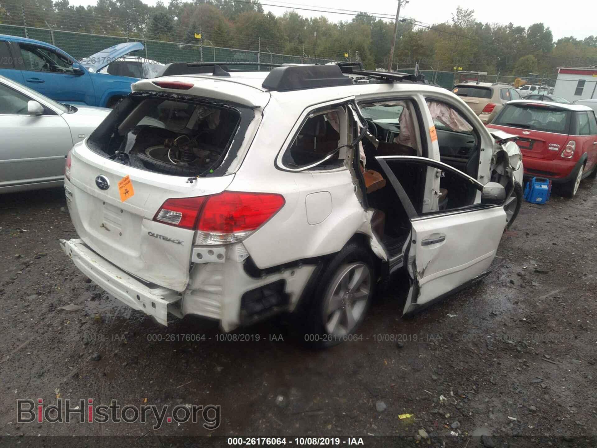 2014 SUBARU OUTBACK - VIN: 4S4BRCPC1E3291805 - Фото 4