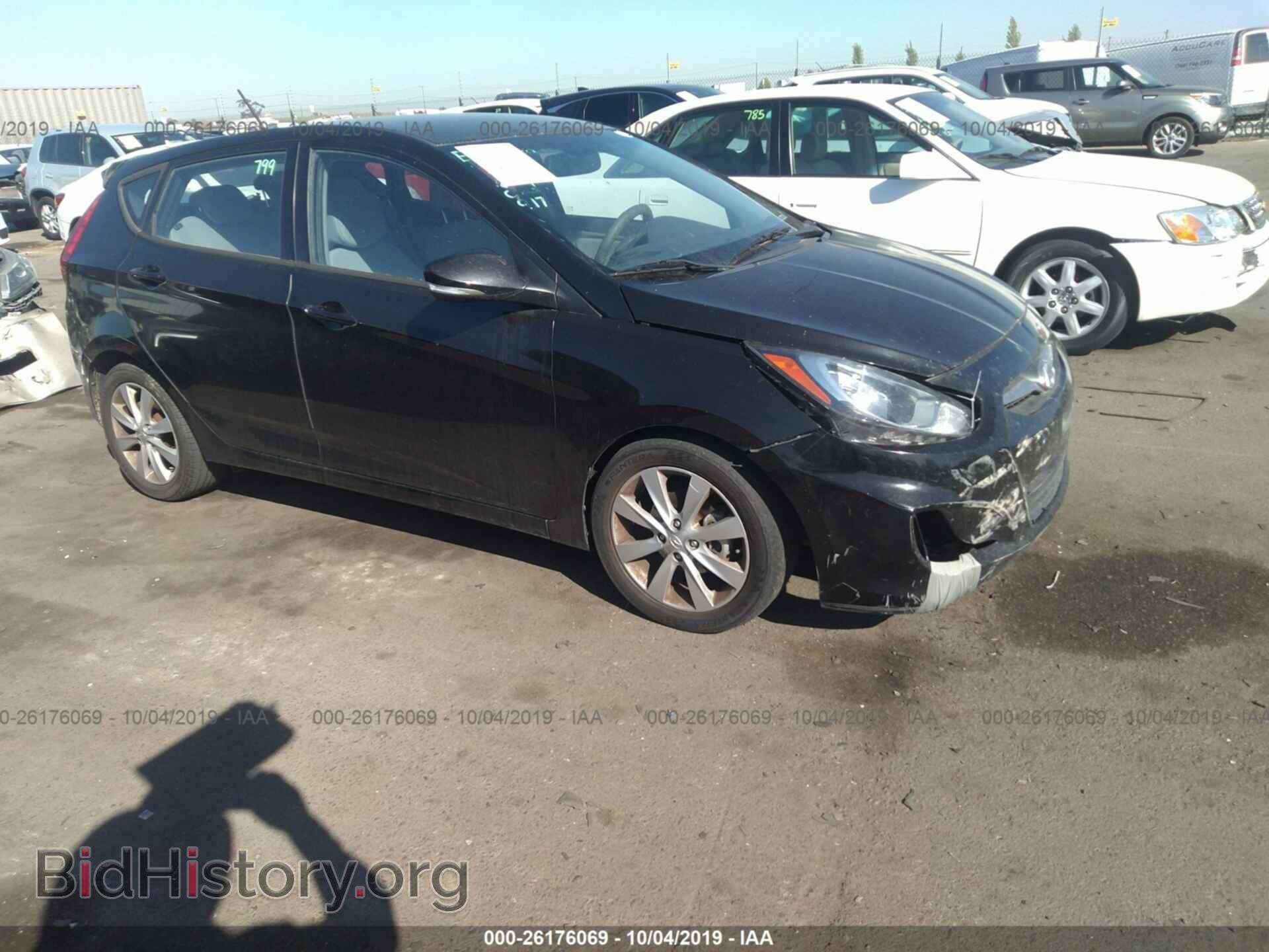 Фотография KMHCU5AE3DU111497 - HYUNDAI ACCENT 2013