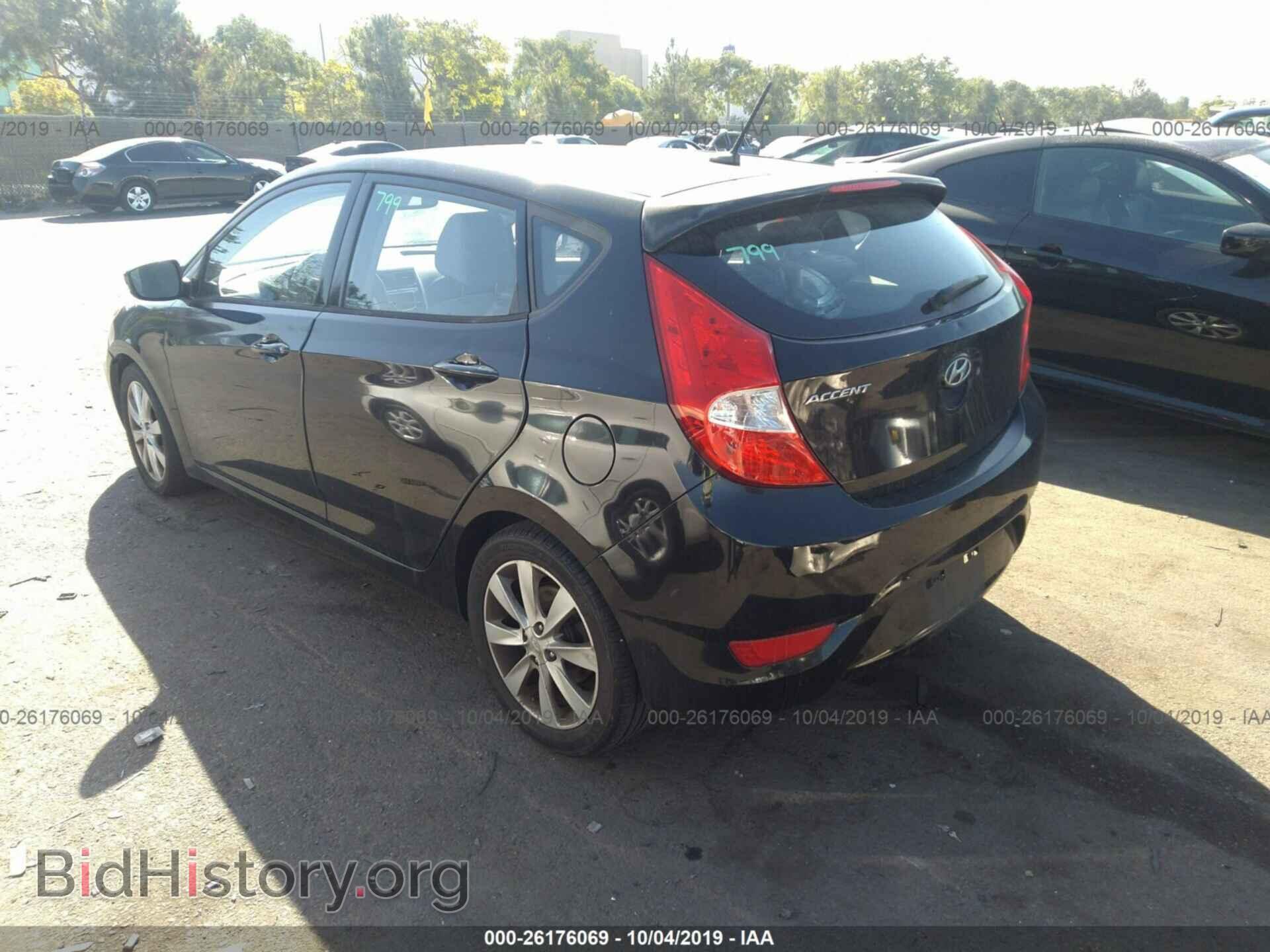 2013 HYUNDAI ACCENT - VIN: KMHCU5AE3DU111497 - Photo 3
