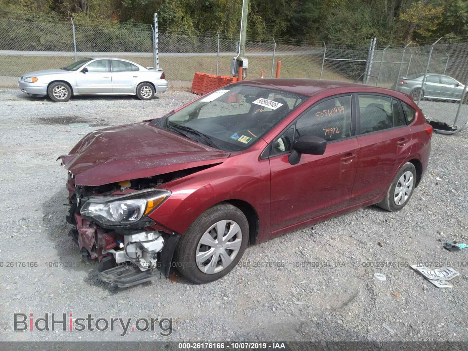2015 SUBARU IMPREZA - VIN: JF1GPAA69FG202229 - Фото 2