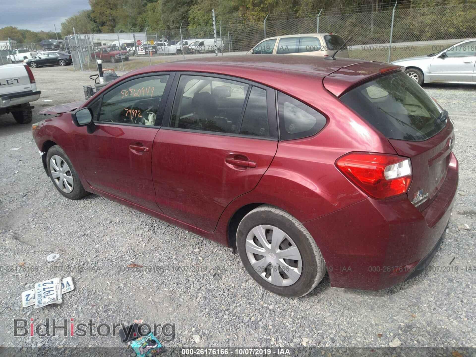 2015 SUBARU IMPREZA - VIN: JF1GPAA69FG202229 - Фото 3