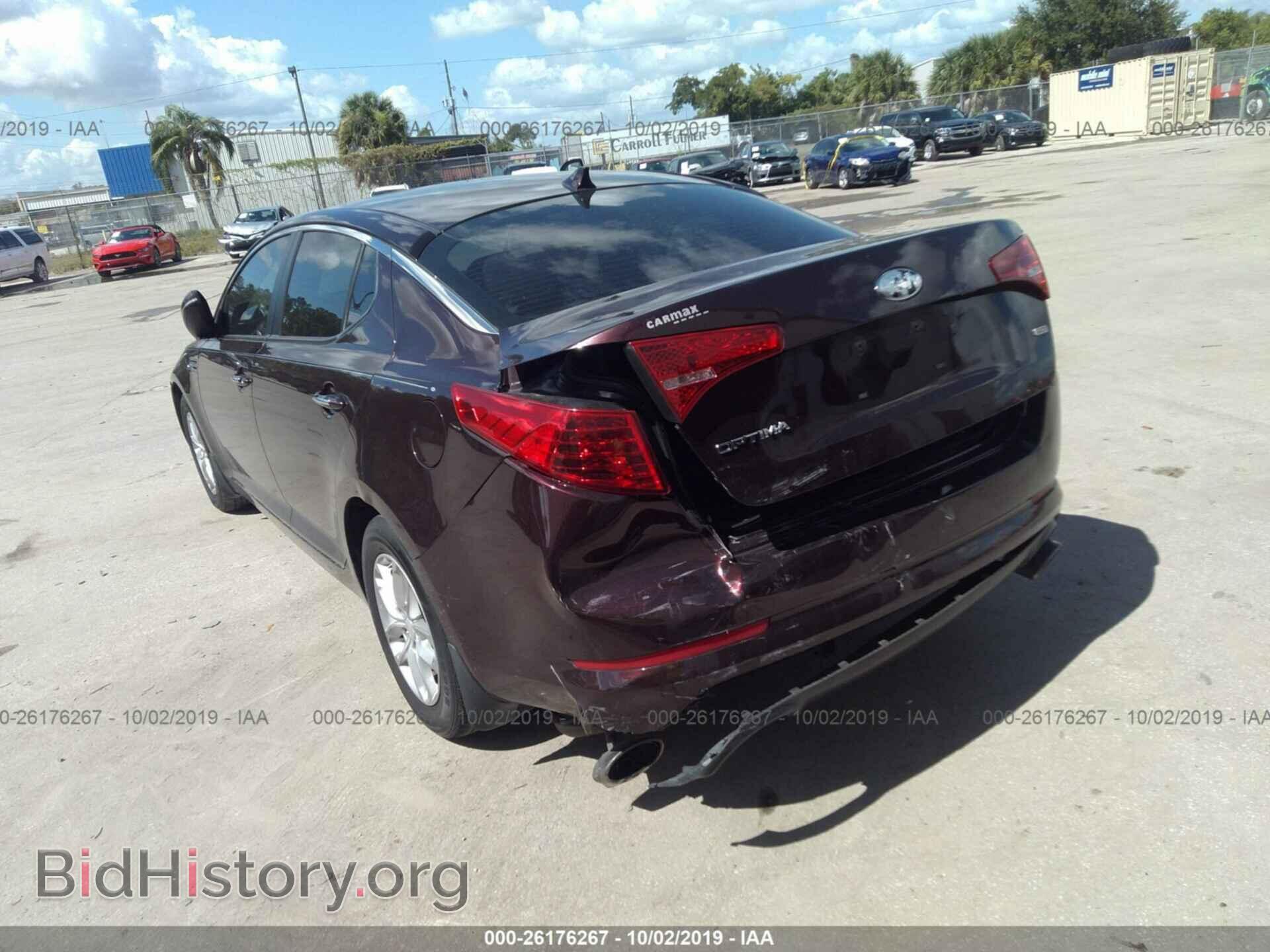 2013 KIA OPTIMA - VIN: 5XXGM4A72DG255159 - Фото 3