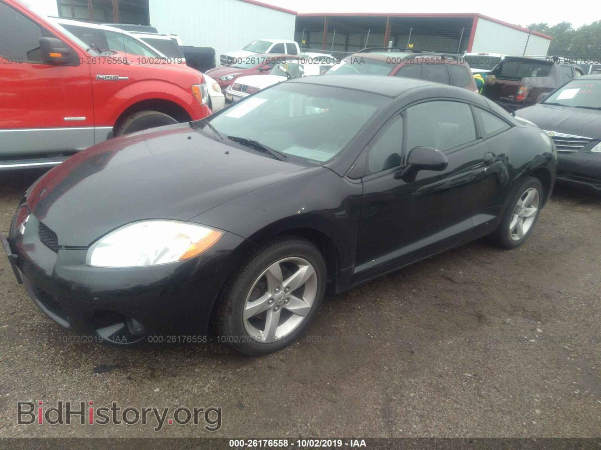 2007 MITSUBISHI ECLIPSE - VIN: 4A3AK64F07E070673 - Фото 2