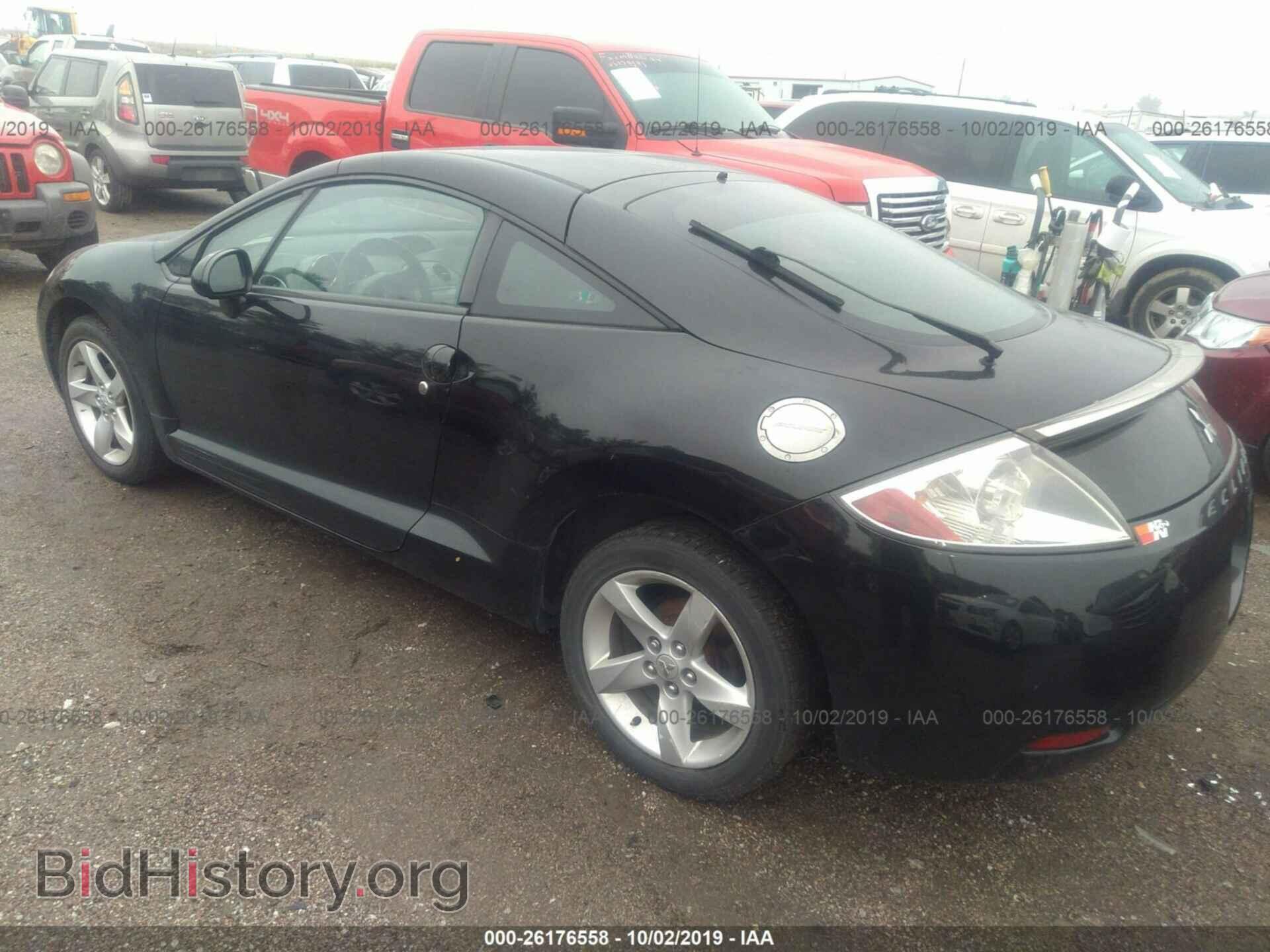 2007 MITSUBISHI ECLIPSE - VIN: 4A3AK64F07E070673 - Фото 3