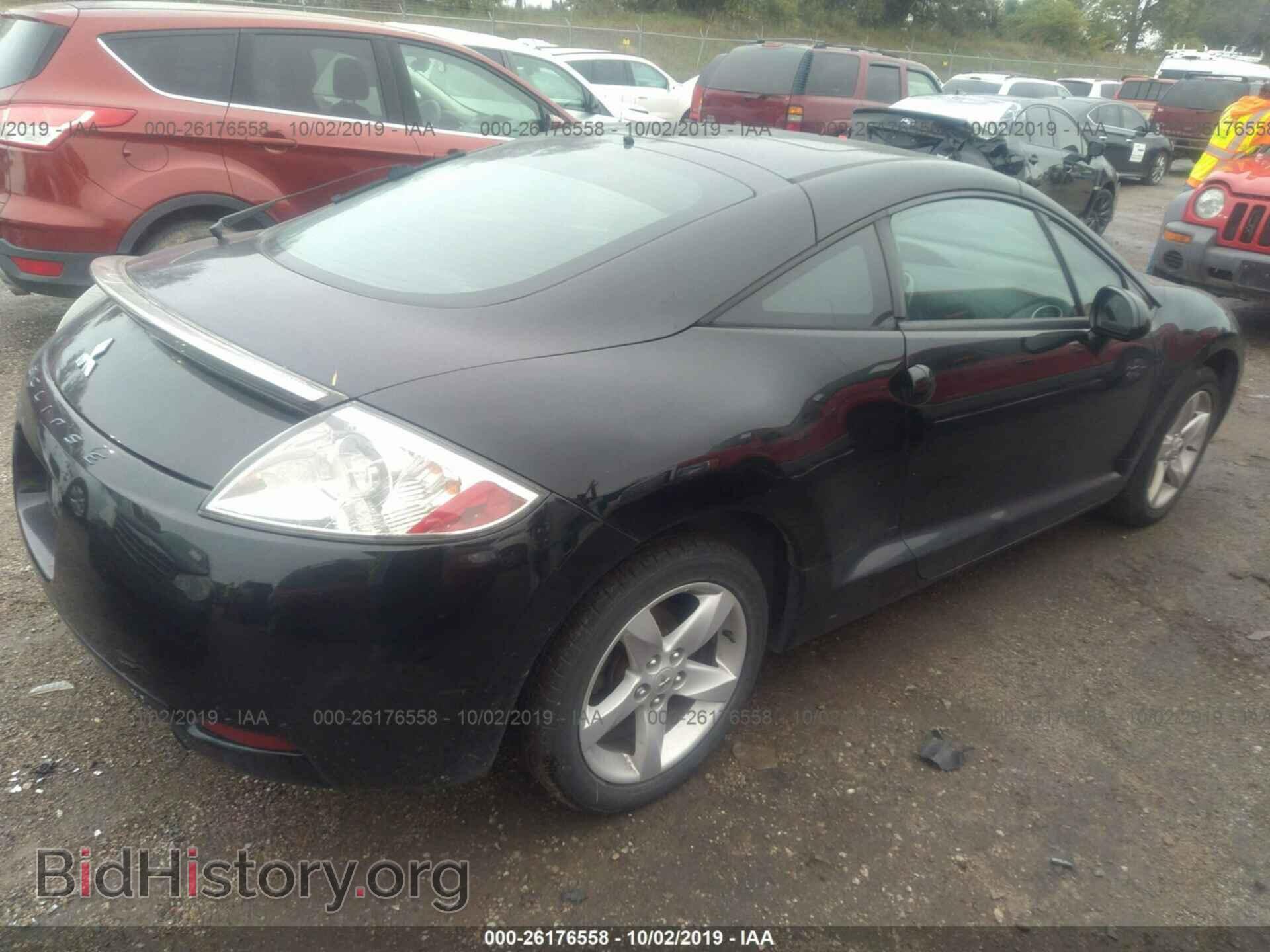 2007 MITSUBISHI ECLIPSE - VIN: 4A3AK64F07E070673 - Фото 4