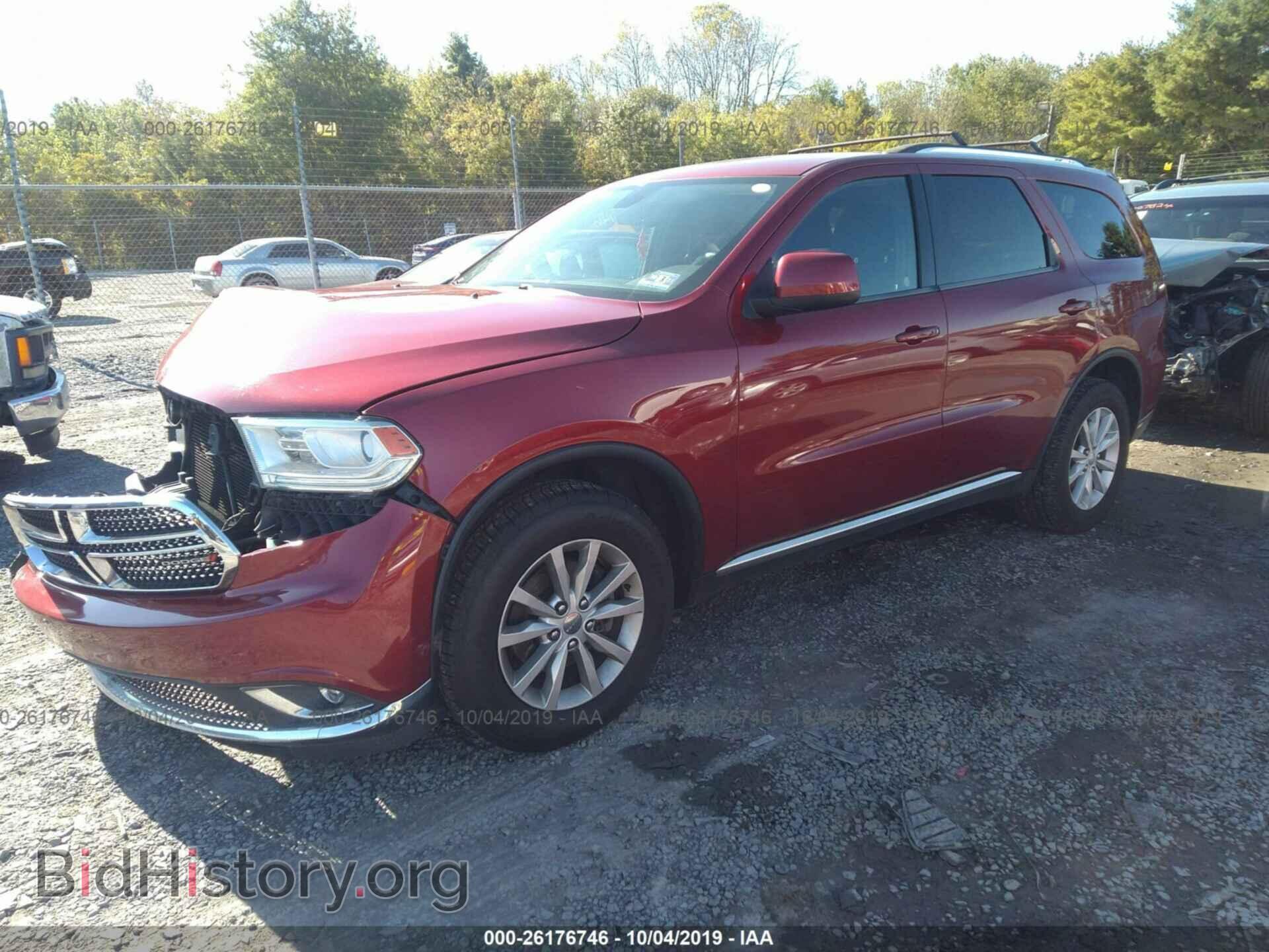 2014 DODGE DURANGO - VIN: 1C4RDJAG0EC278545 - Фото 2
