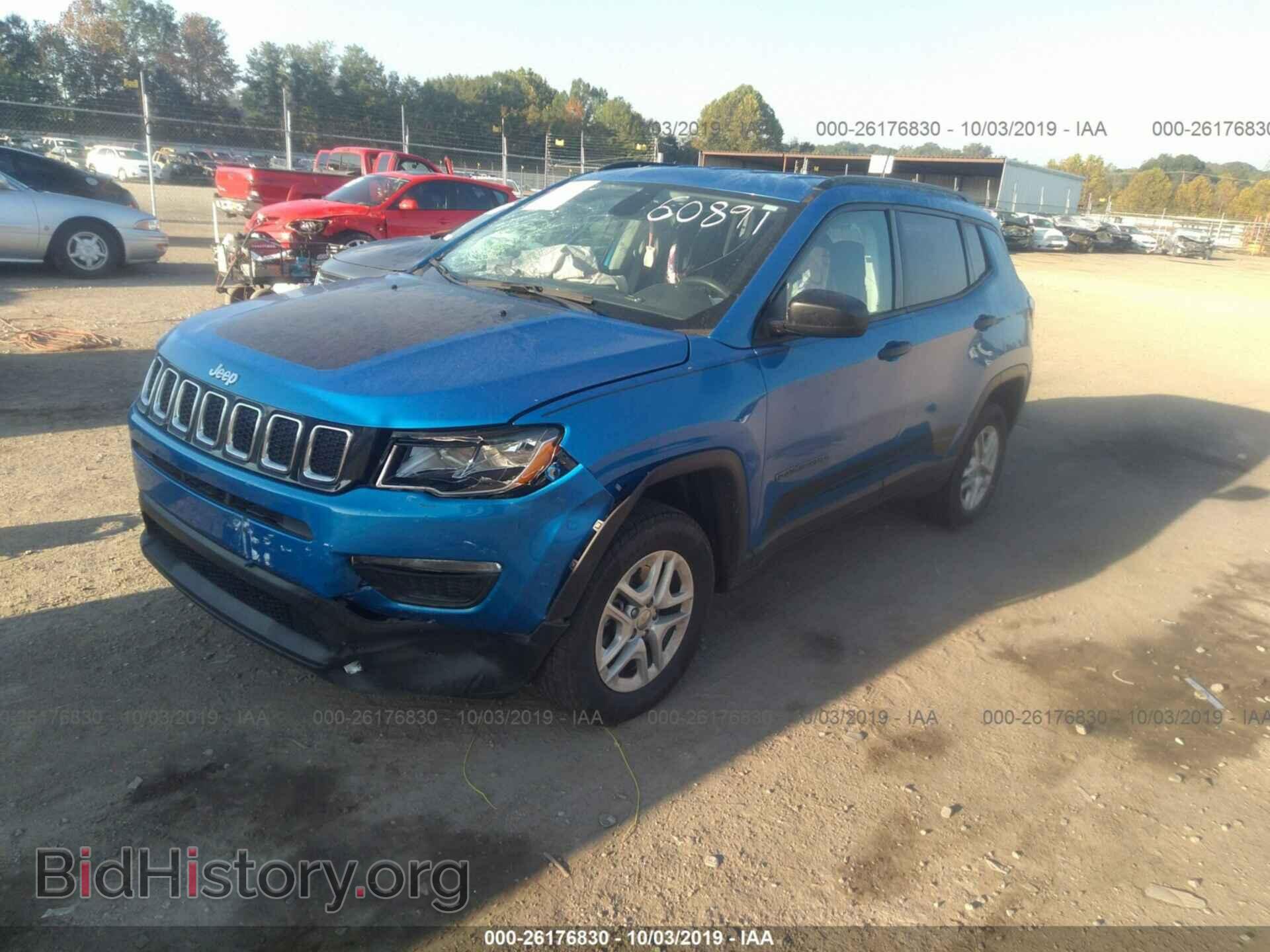 2017 JEEP COMPASS - VIN: 3C4NJDAB4HT660891 - Фото 2