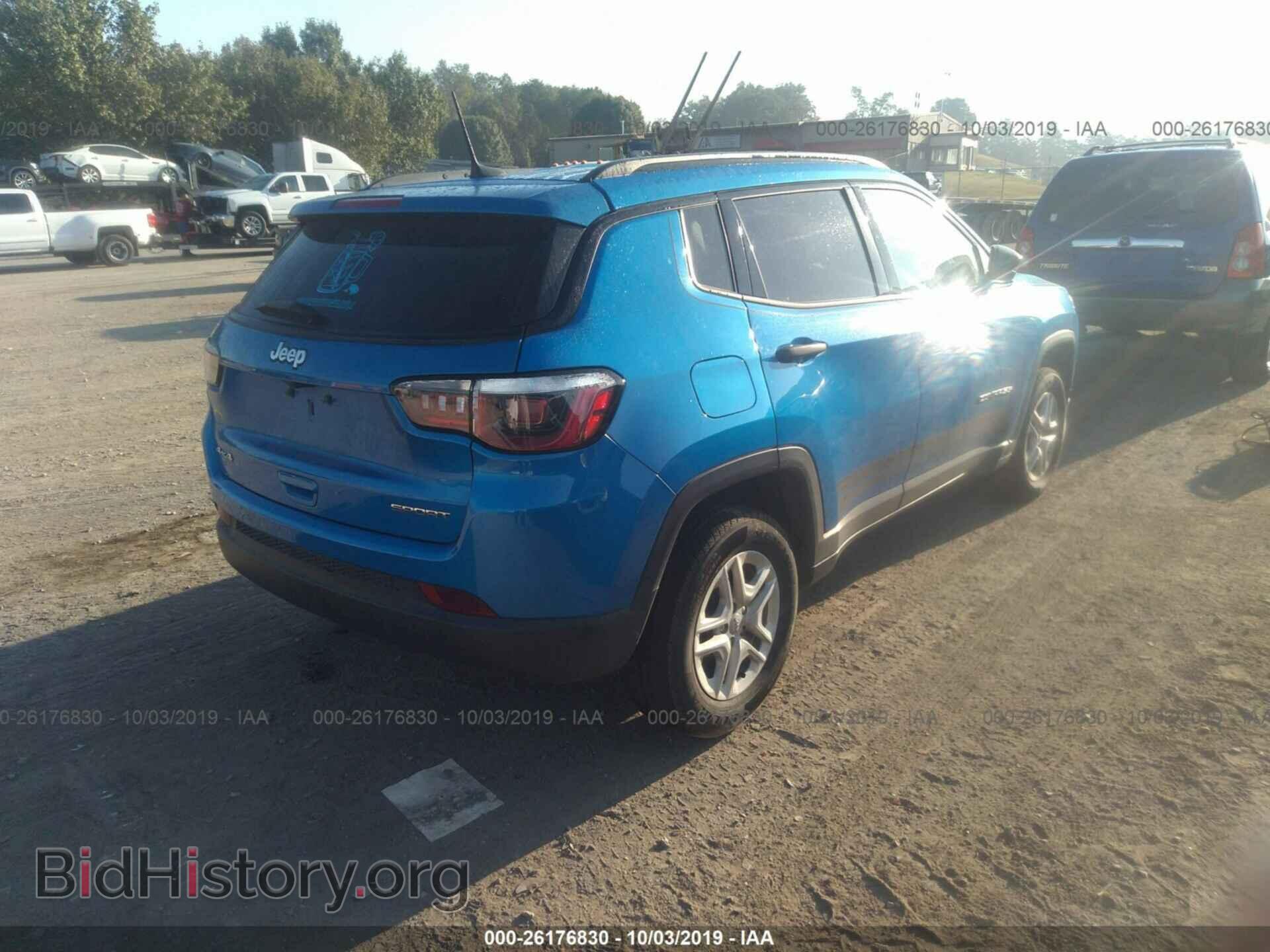 2017 JEEP COMPASS - VIN: 3C4NJDAB4HT660891 - Фото 4