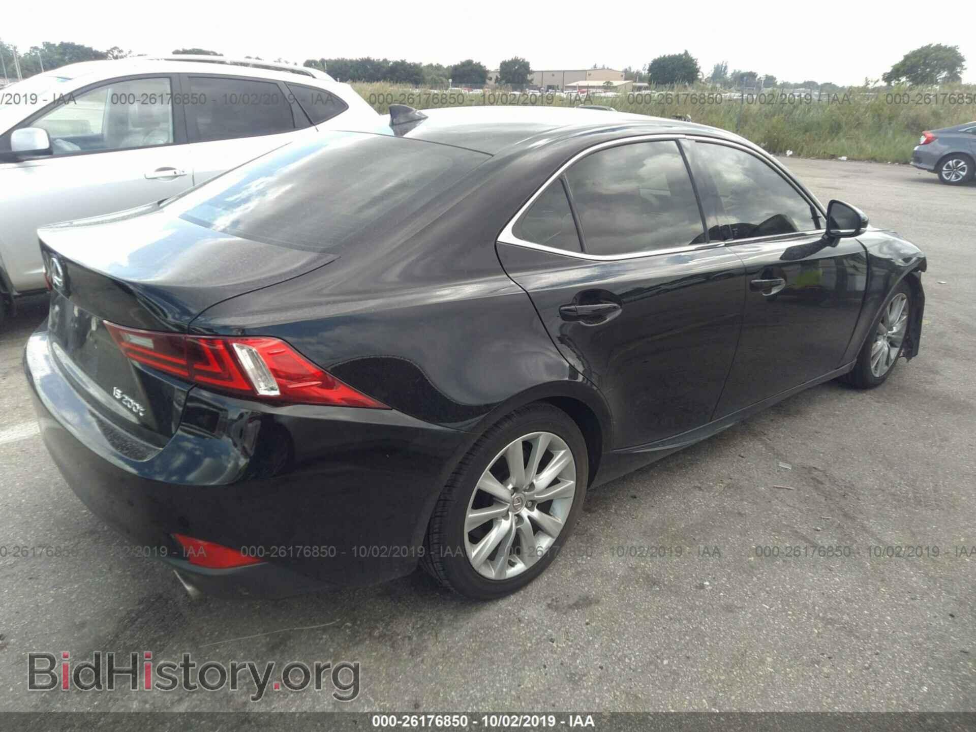 2016 LEXUS IS - VIN: JTHBA1D25G5008503 - Фото 4