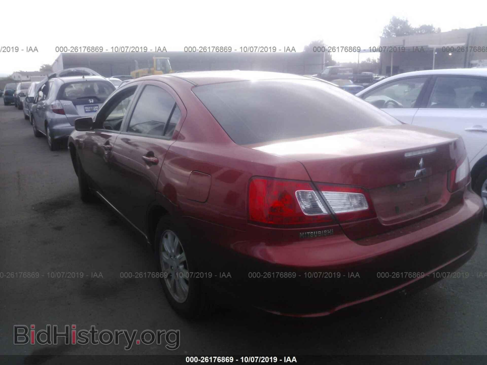 2012 MITSUBISHI GALANT - VIN: 4A32B2FF3CE018376 - Фото 3