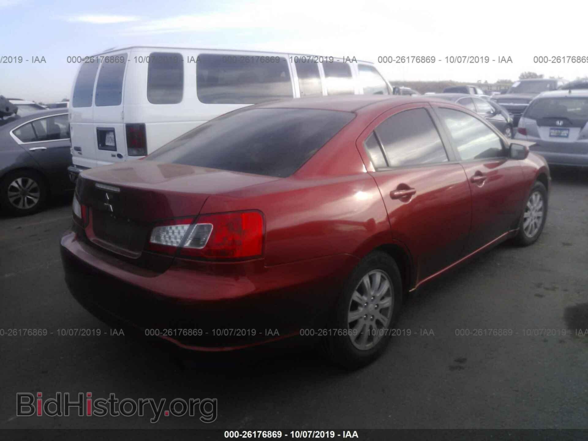 2012 MITSUBISHI GALANT - VIN: 4A32B2FF3CE018376 - Фото 4