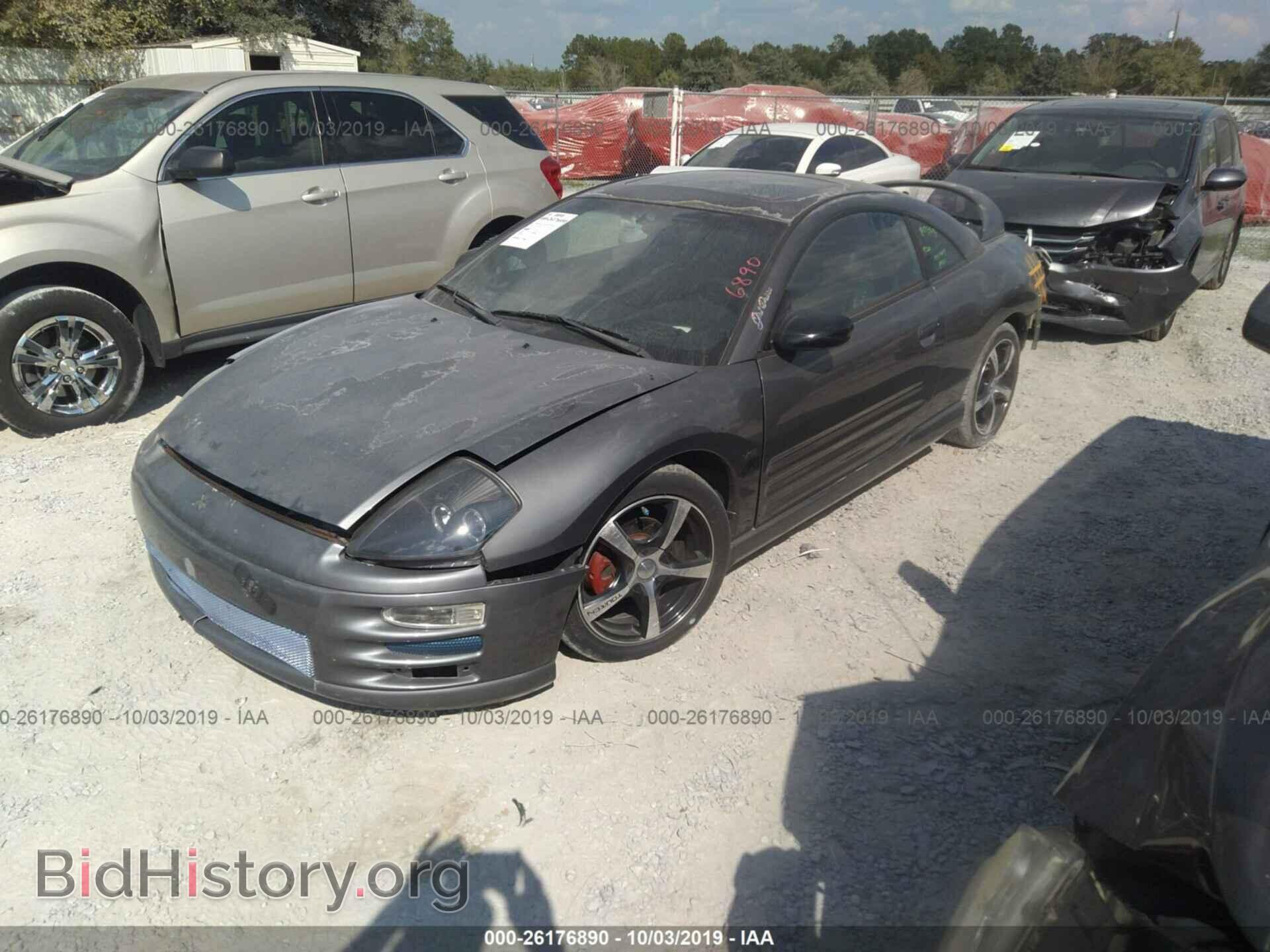 2002 MITSUBISHI ECLIPSE - VIN: 4A3AC84H52E086435 - Photo 2