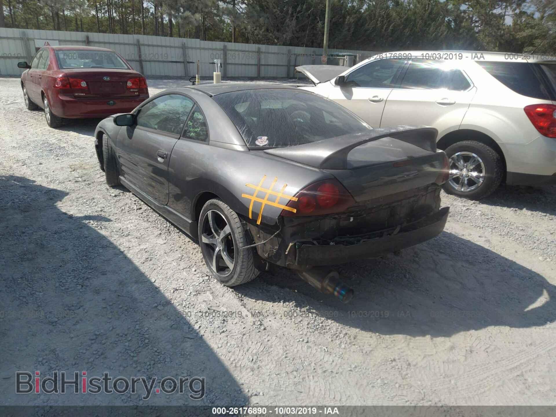 2002 MITSUBISHI ECLIPSE - VIN: 4A3AC84H52E086435 - Photo 3
